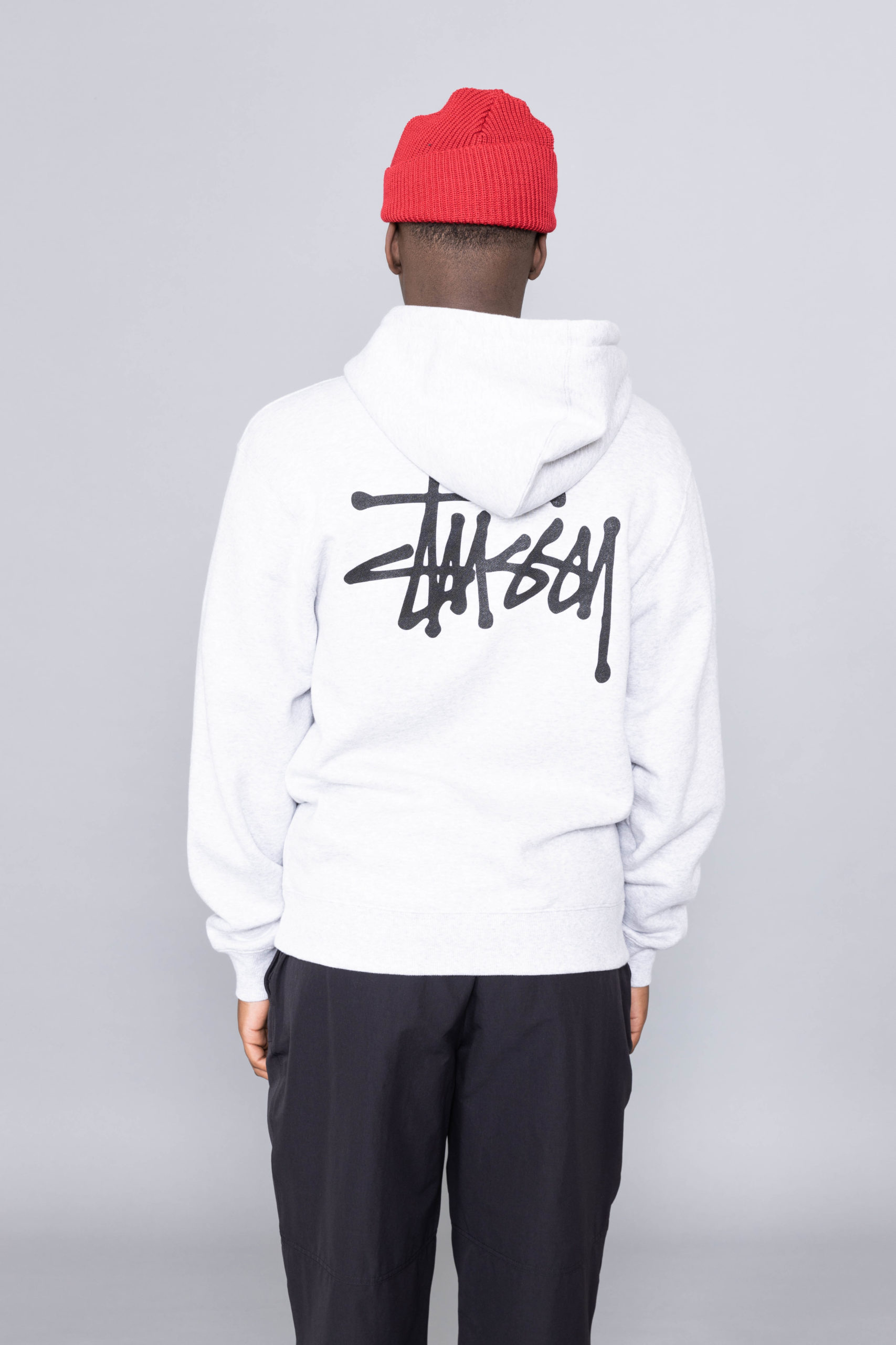 men's basic stussy hood