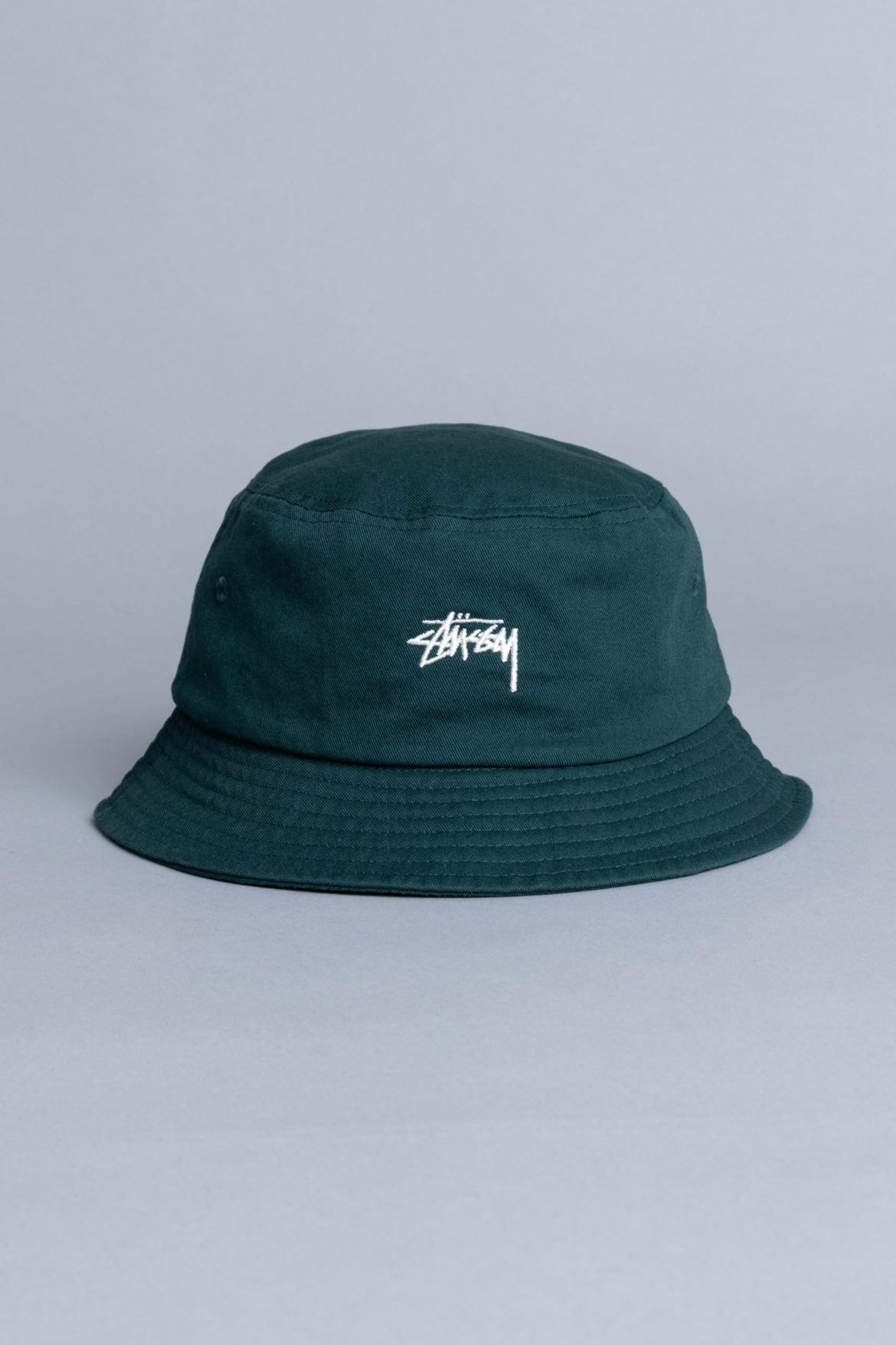 Stussy Stock Bucket Hat Green 