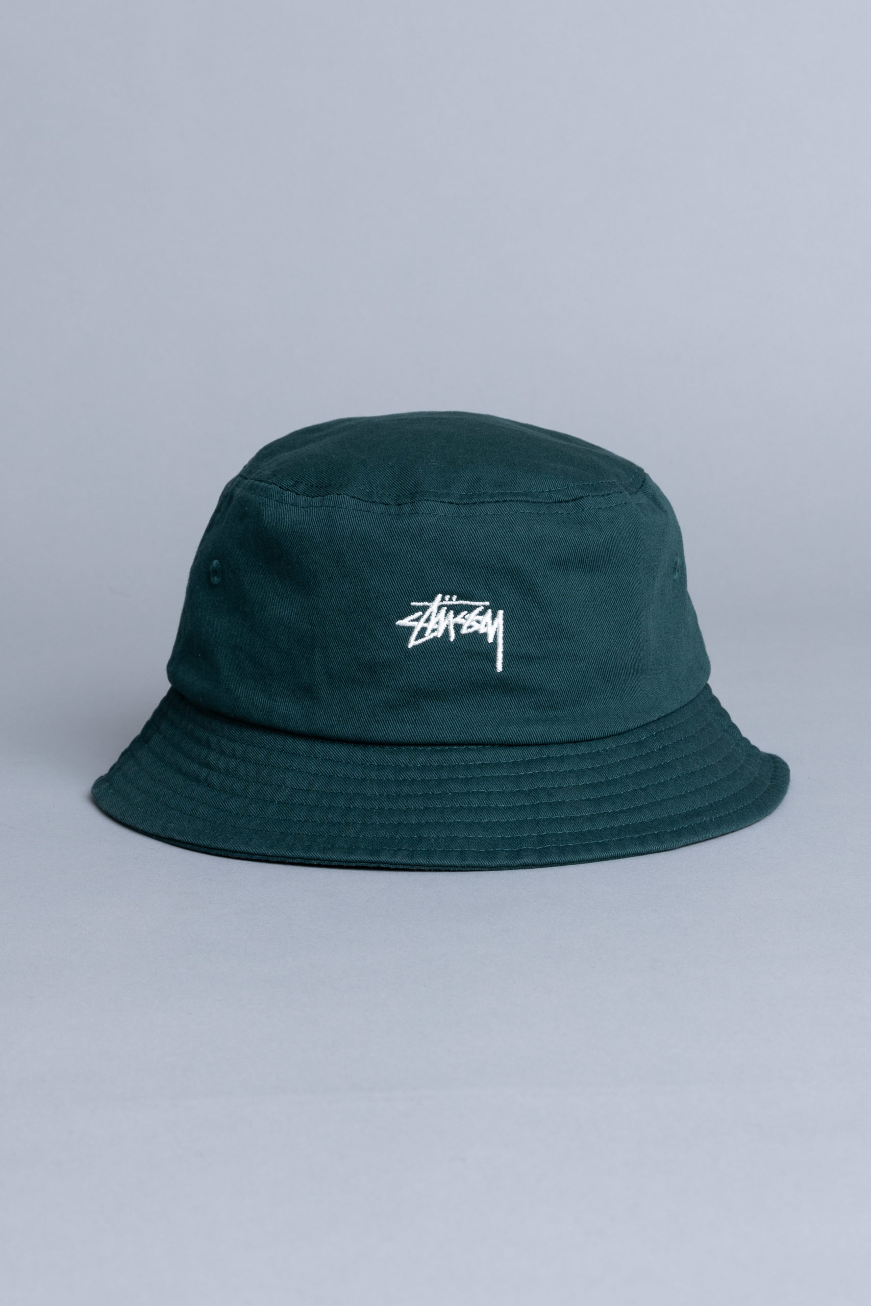 Stussy Stock Bucket Hat Green 
