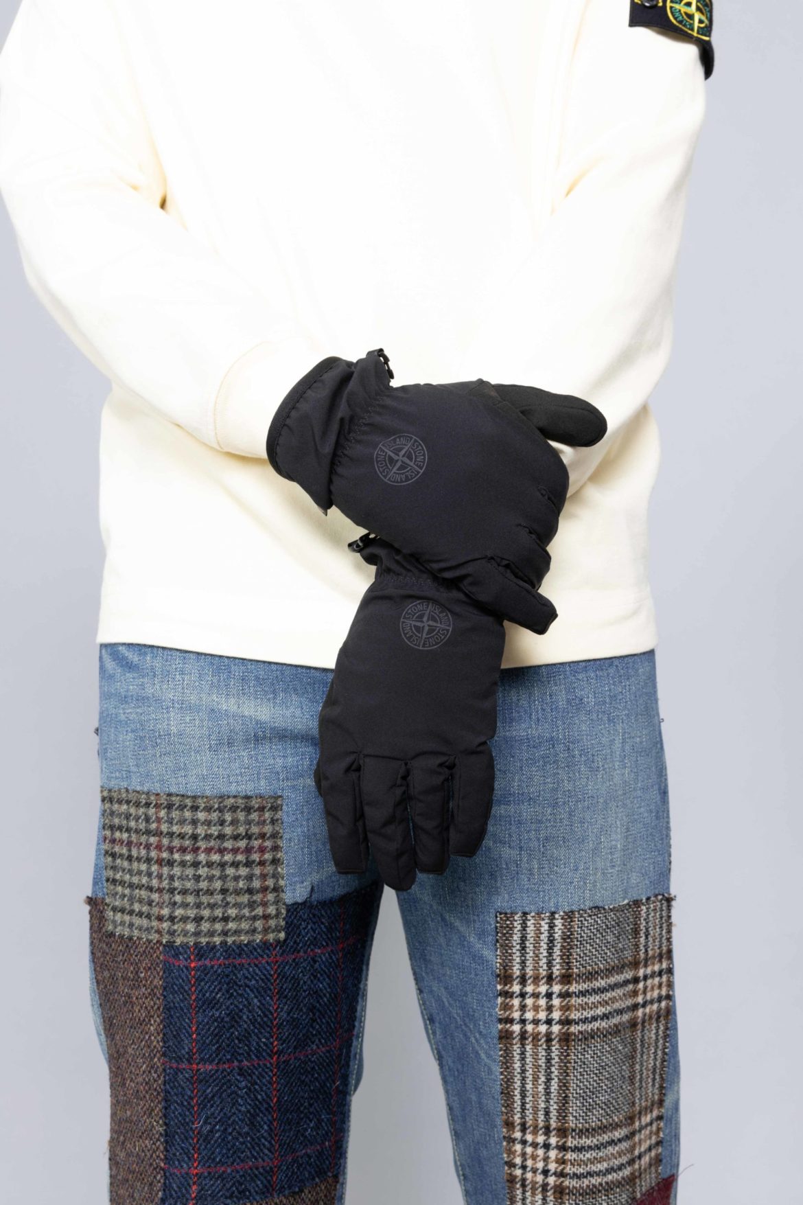Stone Island Soft Shell-R Gloves Black 