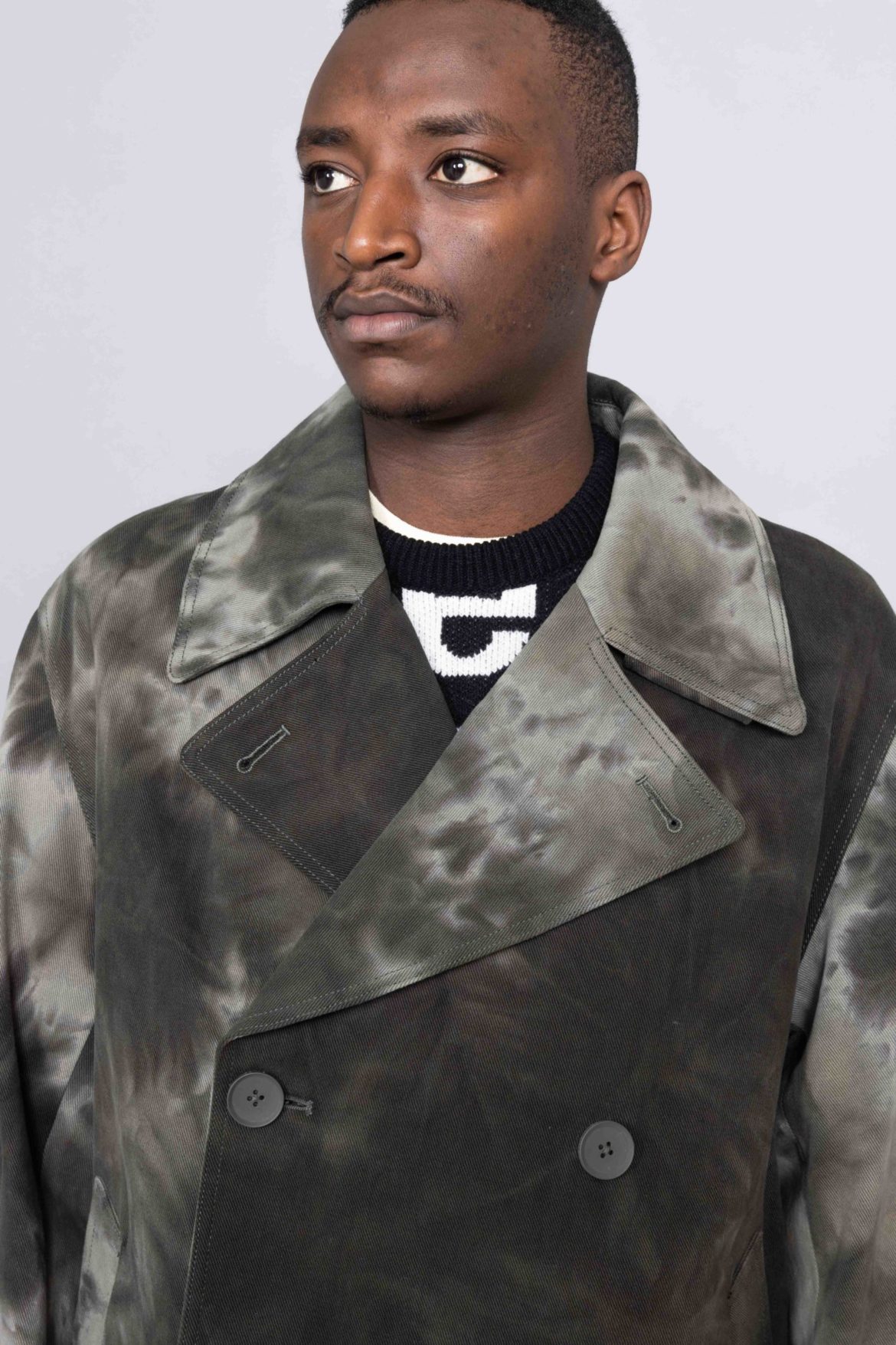 Stussy Dyed Trench Coat brussels men store - Centrevillestore
