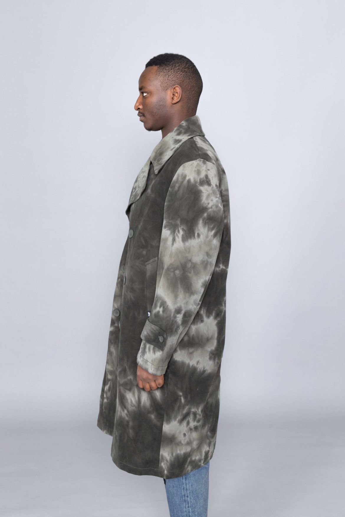 Stussy Dyed Trench Coat - Centrevillestore