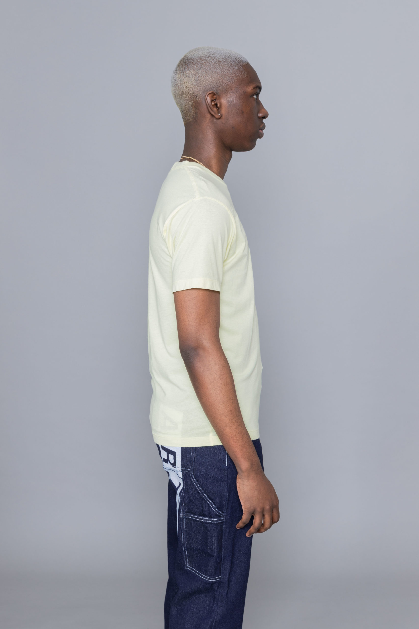 Stone Island Marble Print Tshirt Lemon 