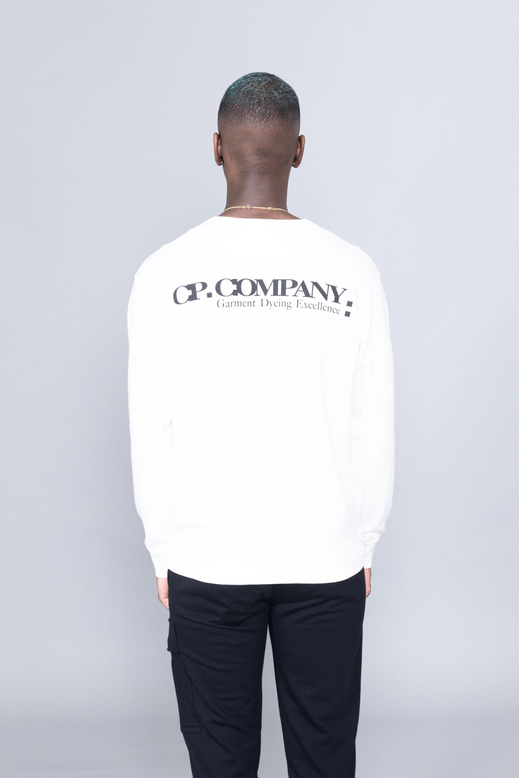 cp company logo sweatshirt