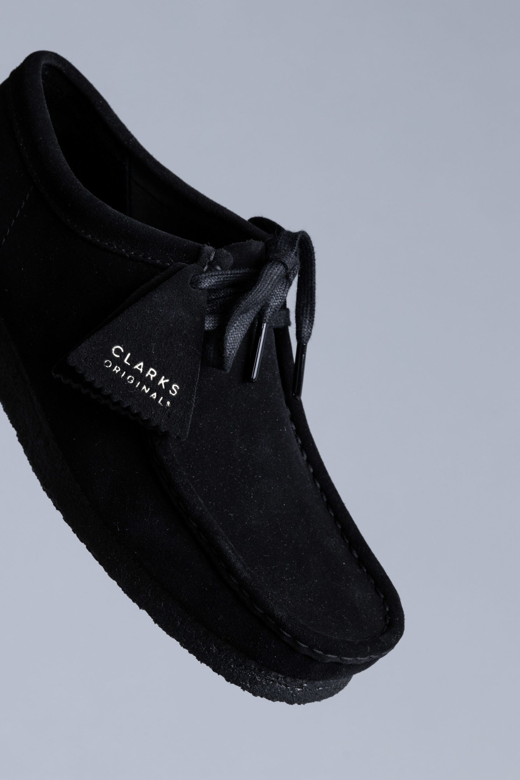 black suede wallabees mens
