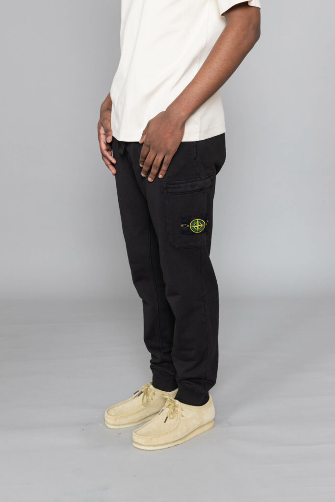 Stone Island Cargo Jogger Pants Black • Centreville Store