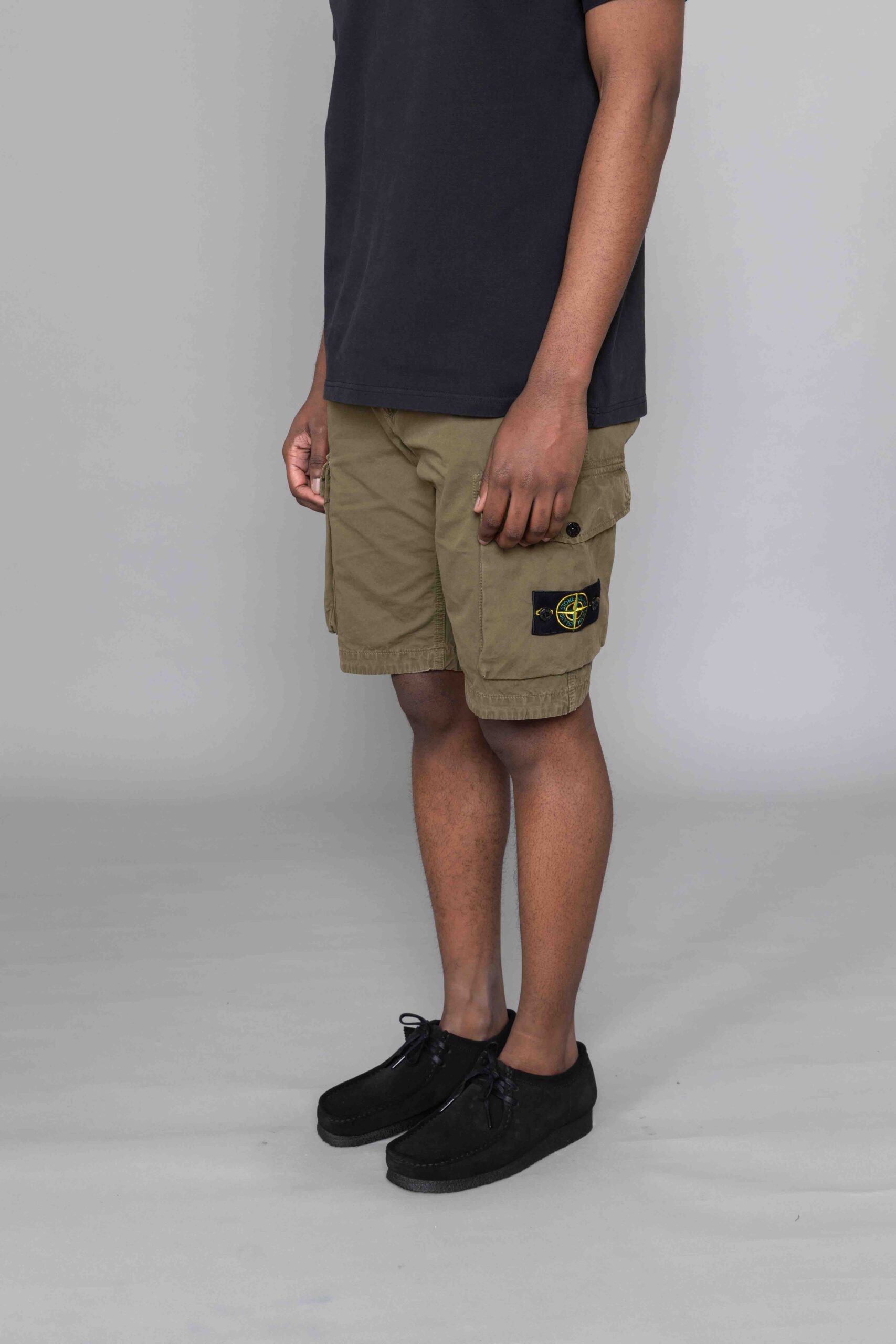 stone island cargo shorts