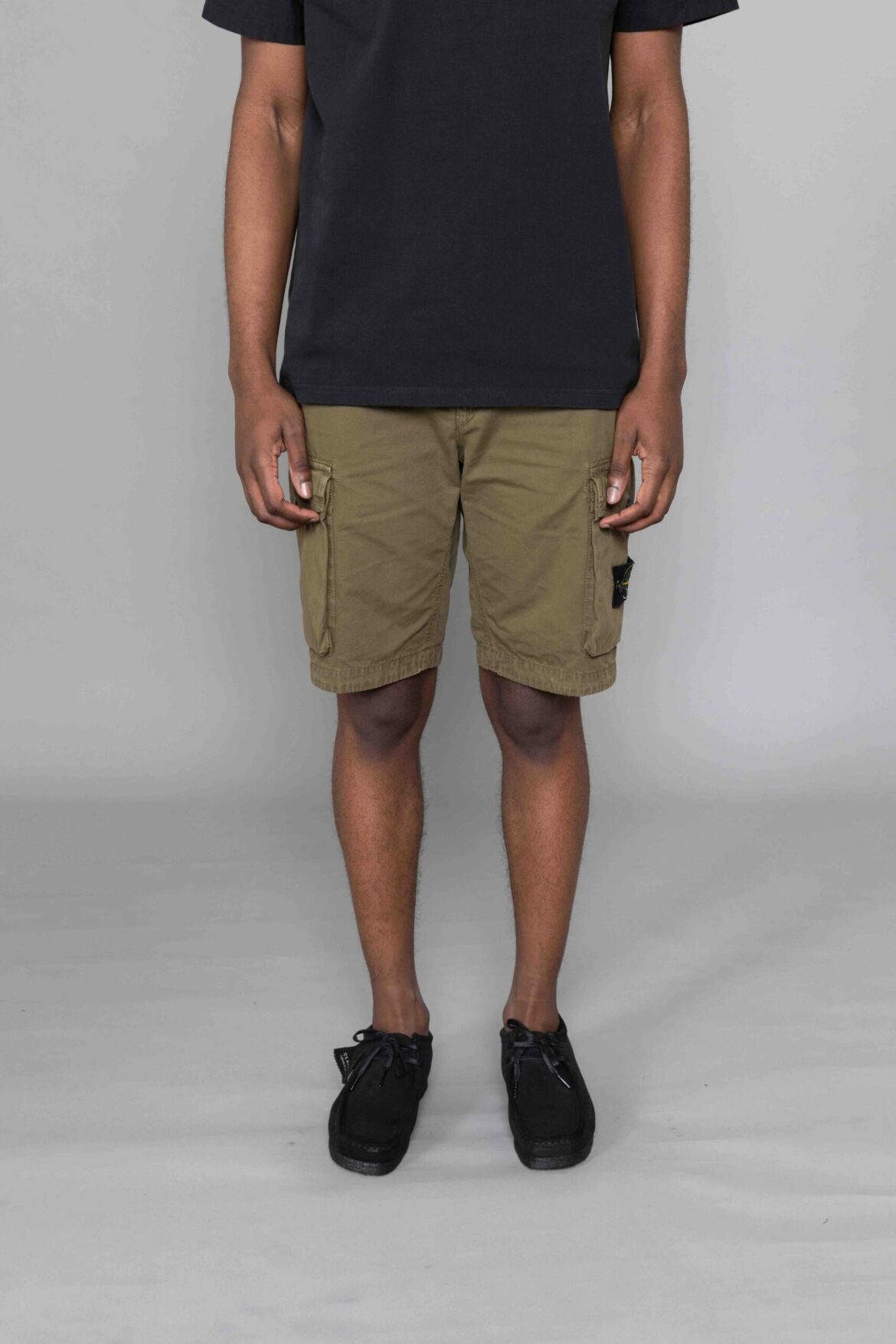 Stone Island Cargo Shorts Olive 