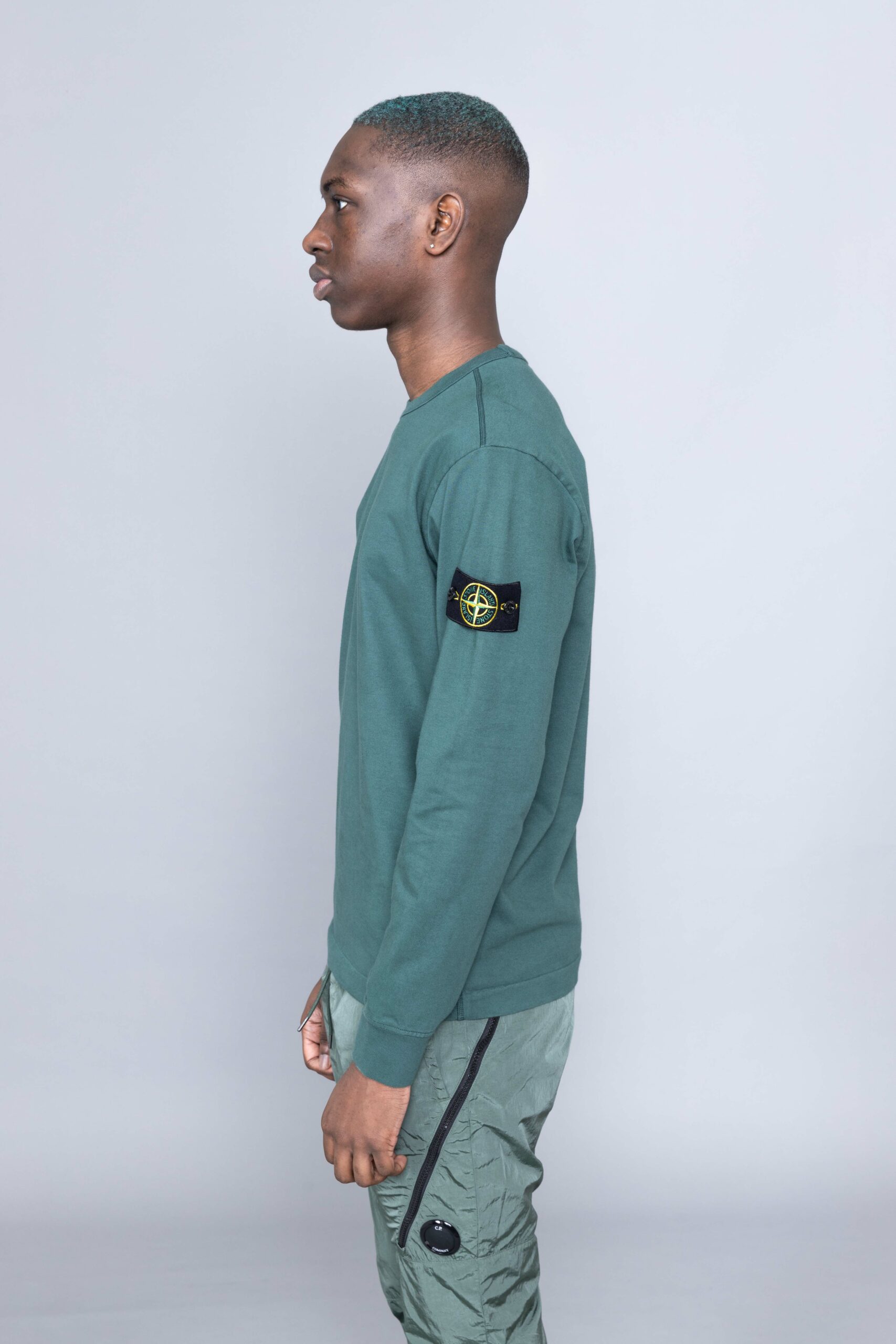 Stone island petrol sweatshirt on sale