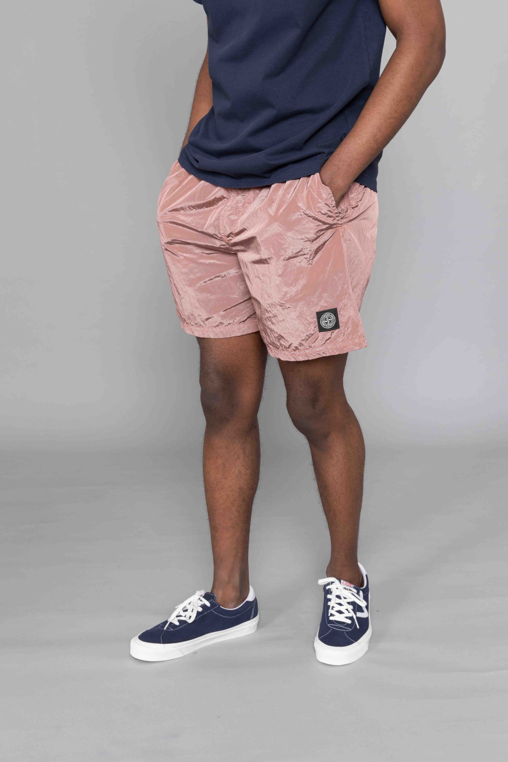 Stone Island Nylon Metal Swim Short Rose Quartz • Centreville Store