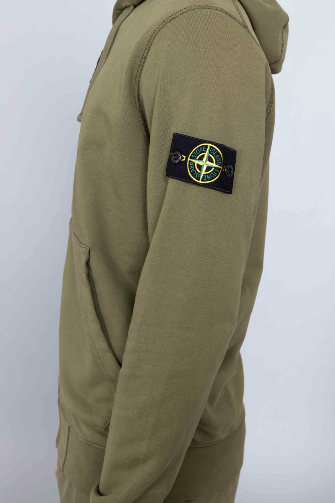 stone island zip jacket