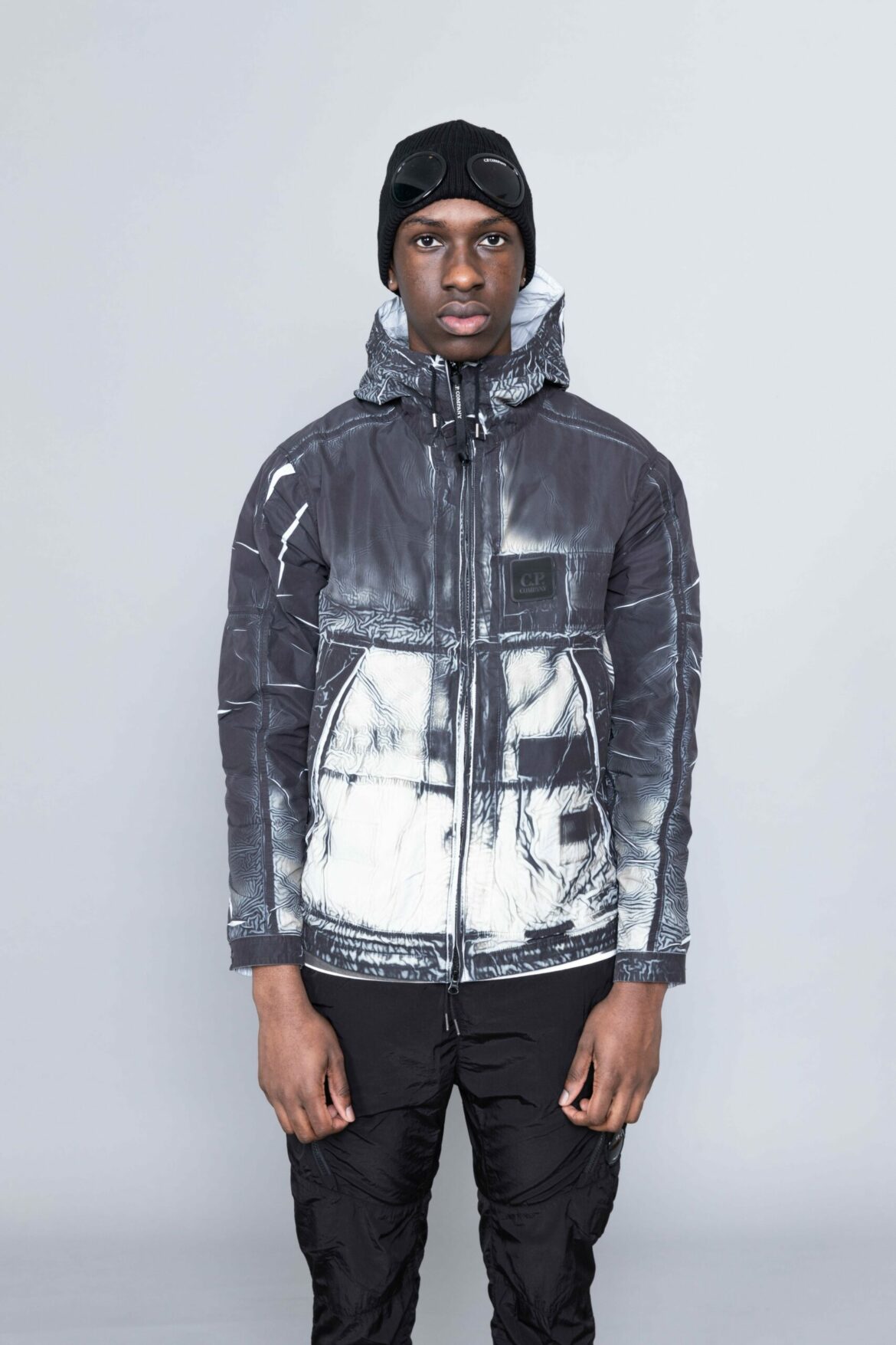 C.P. Company Metropolis Series Tracery Logo Badge Light Jacket