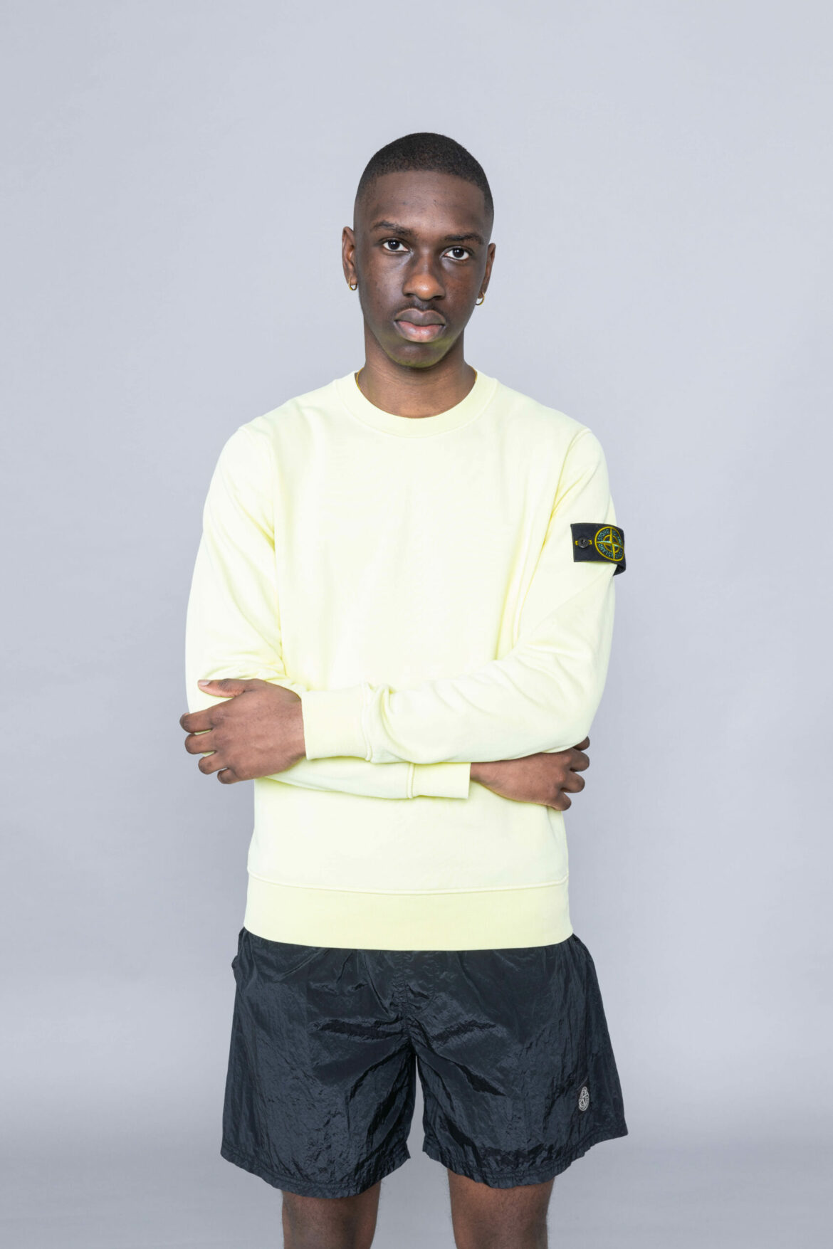 Stone island lemon sweatshirt shop