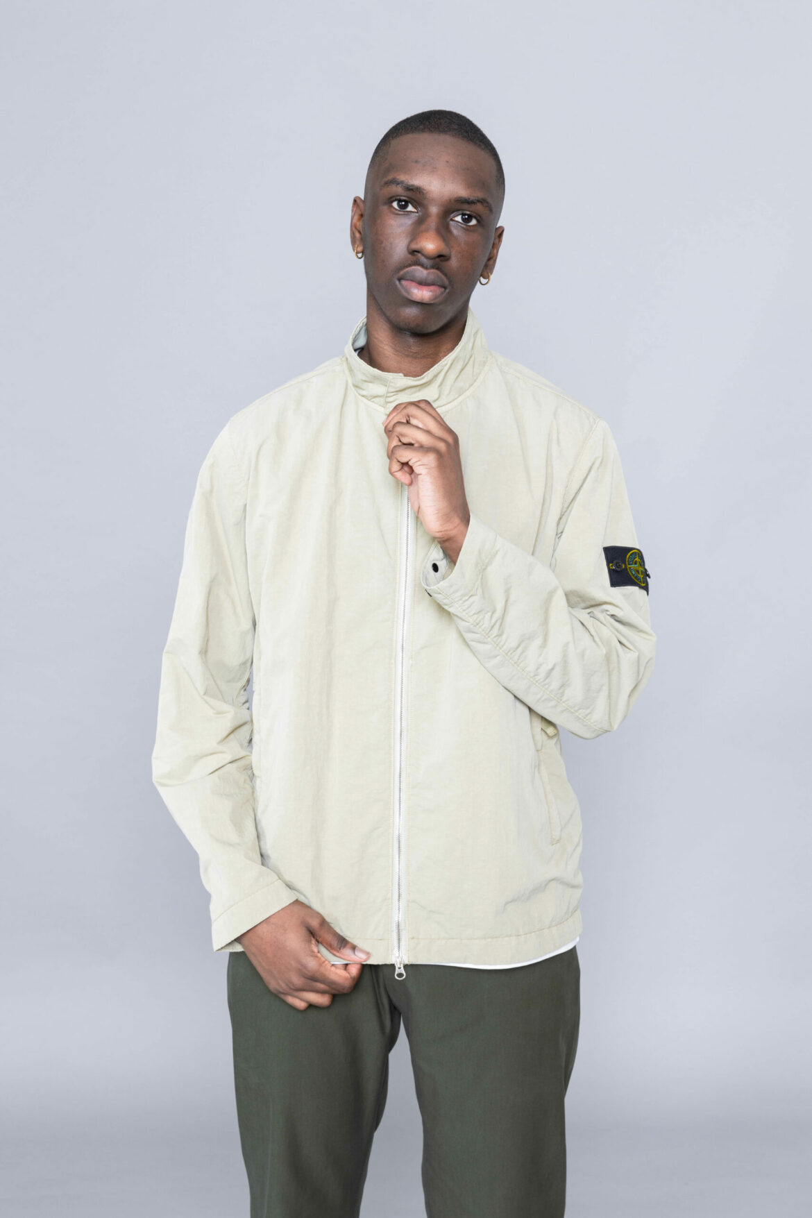 Stone Island Nylon Batavia TC Jacket Sand 741543833.V0095