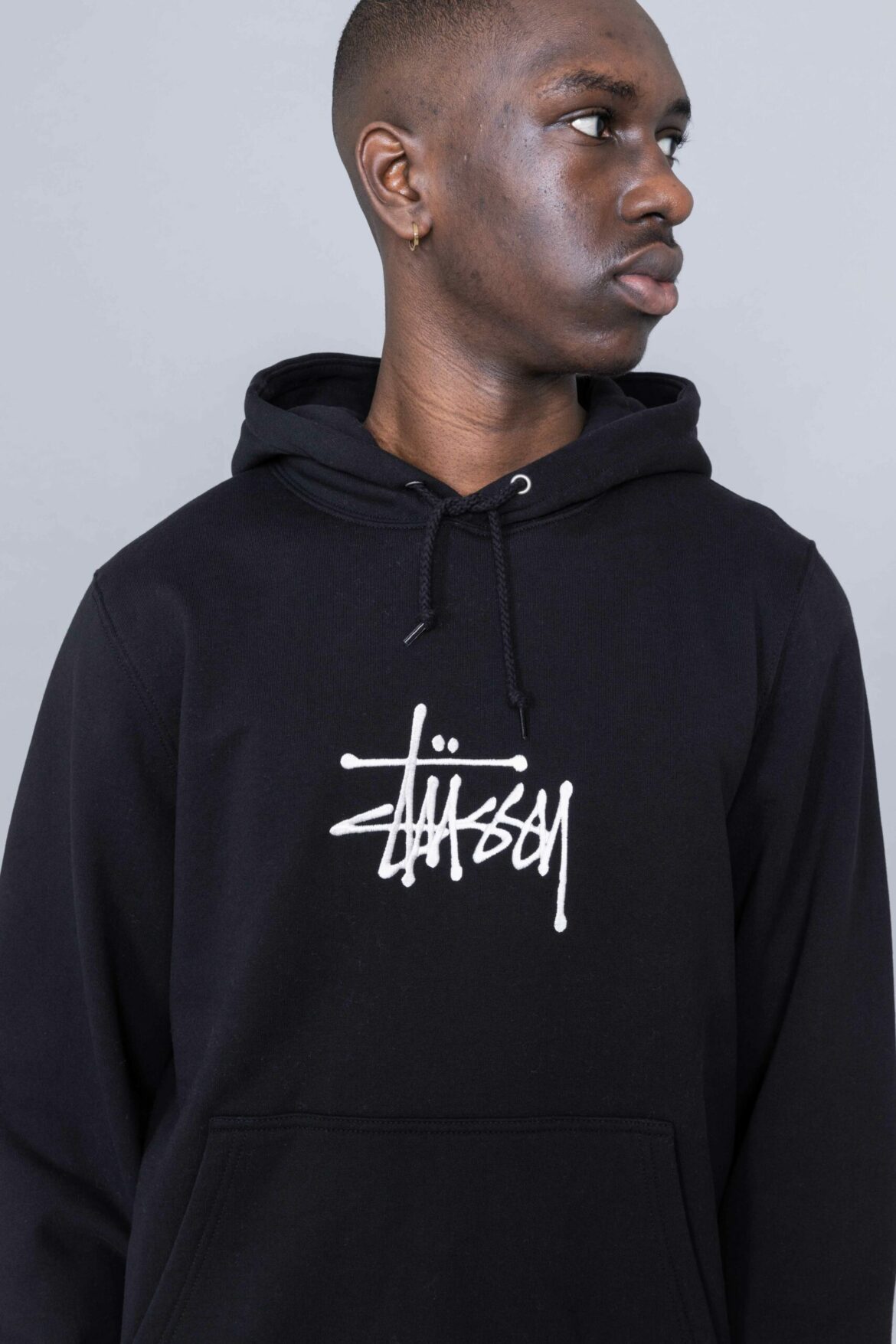 Stussy Basic Hoodie Black