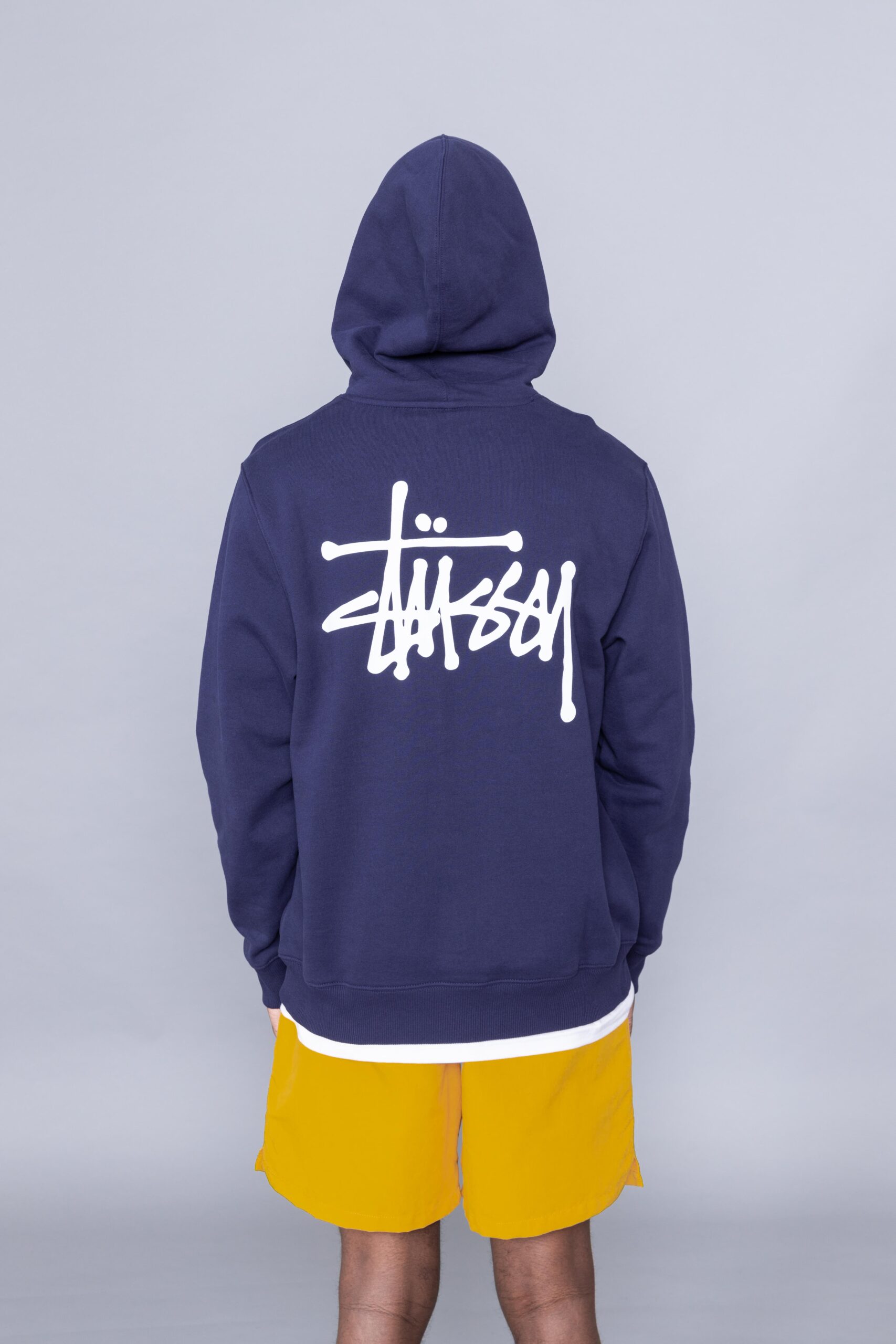 stussy blue hoodie