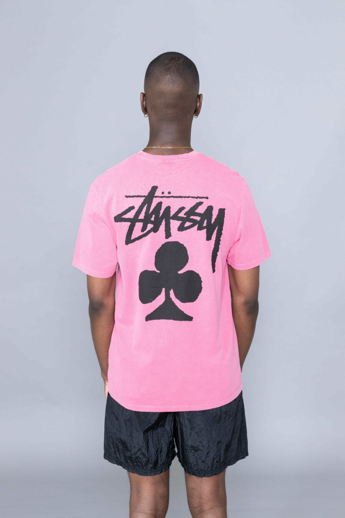 Stussy Club Pig. Dyed Tee Pink t shirt 