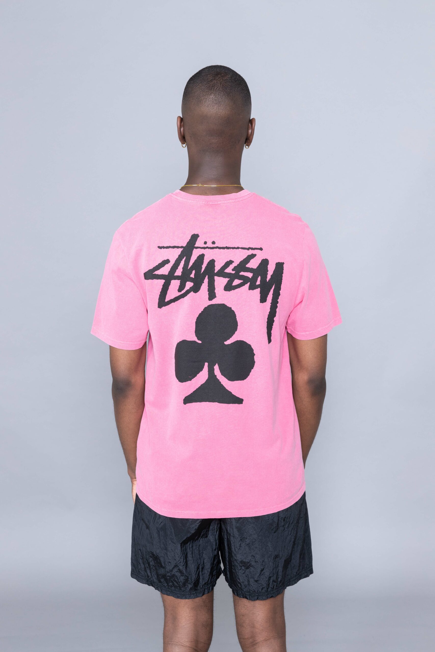 Stussy Club Pig Dyed Tee Pink T Shirt Centrevillestore