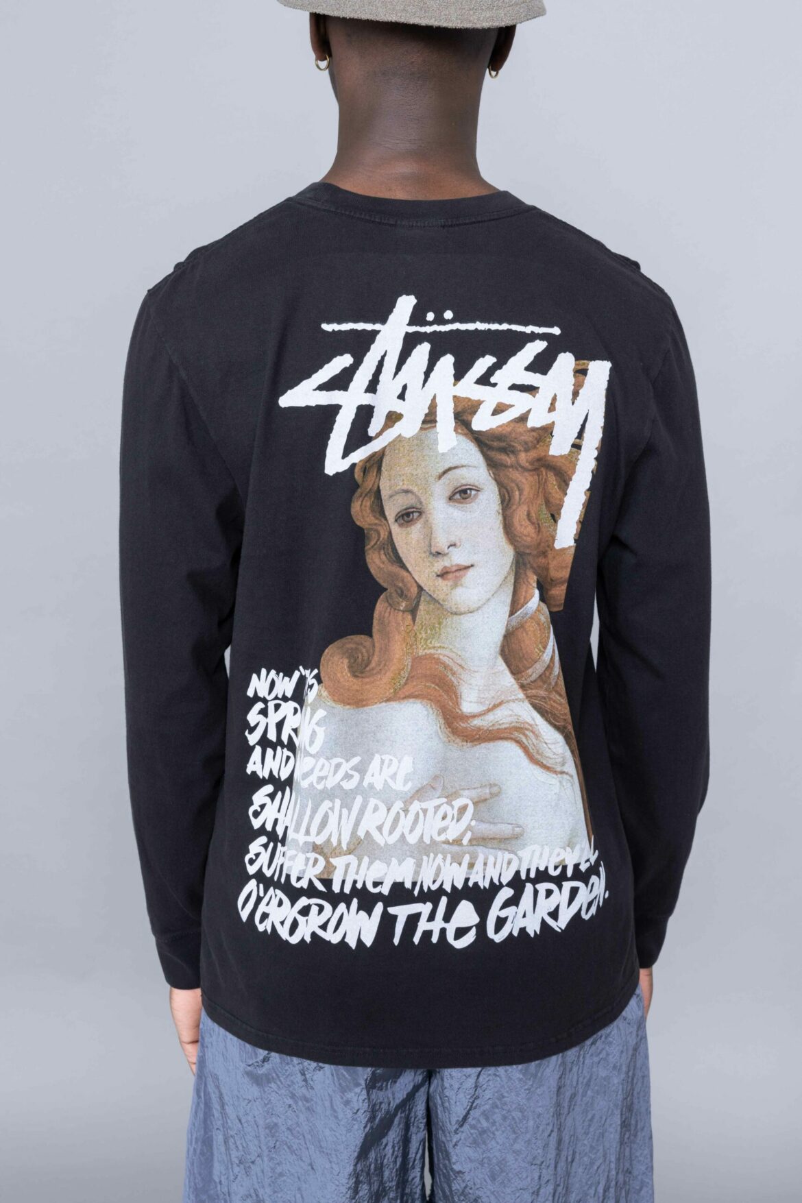spring weeds pigment dyed ls tee