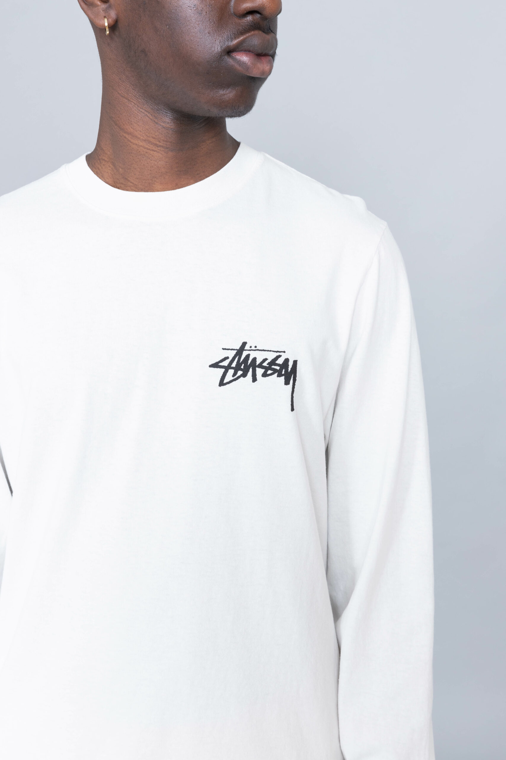 Stussy Spring Weeds Pigment Dyed LS Tee 