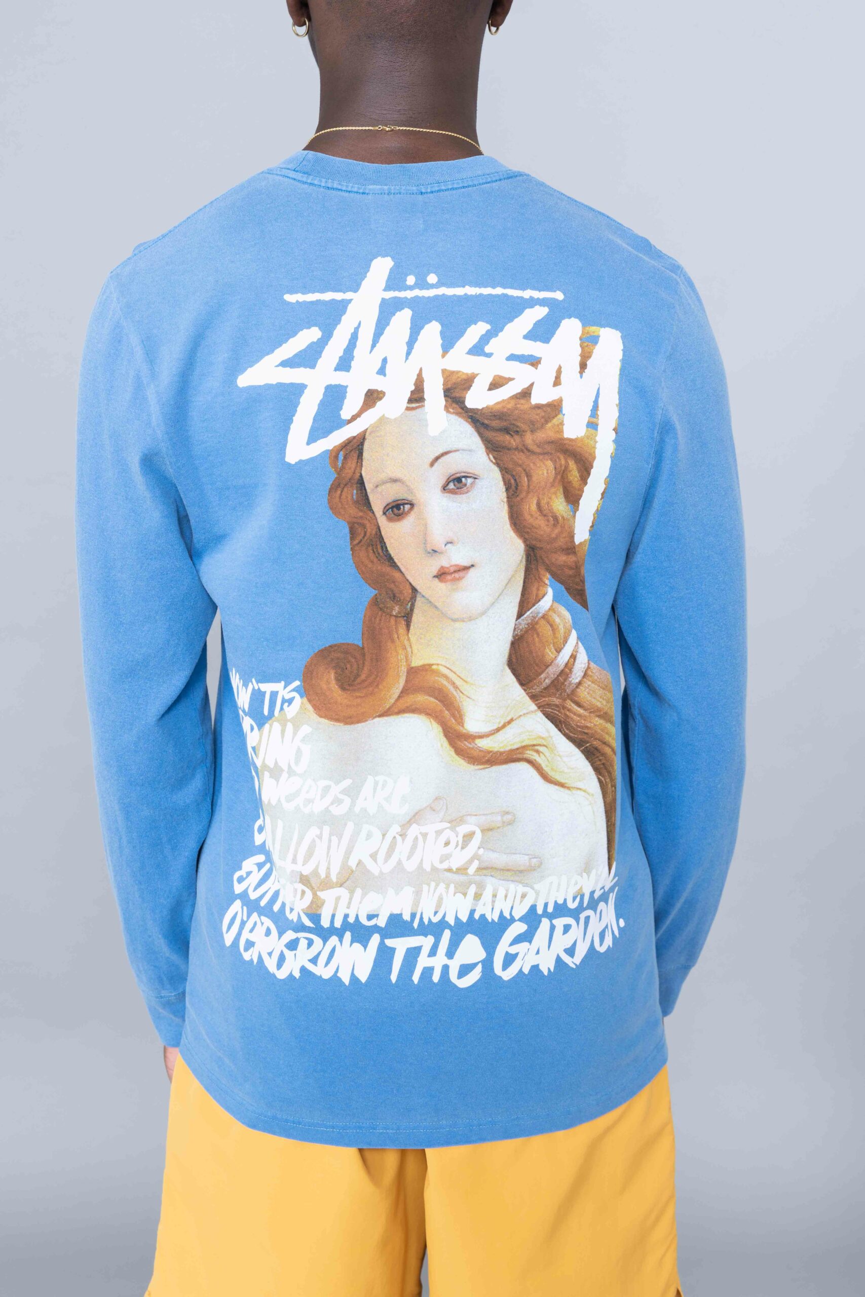 Stussy Spring Weeds Pigment Dyed LS Tee 