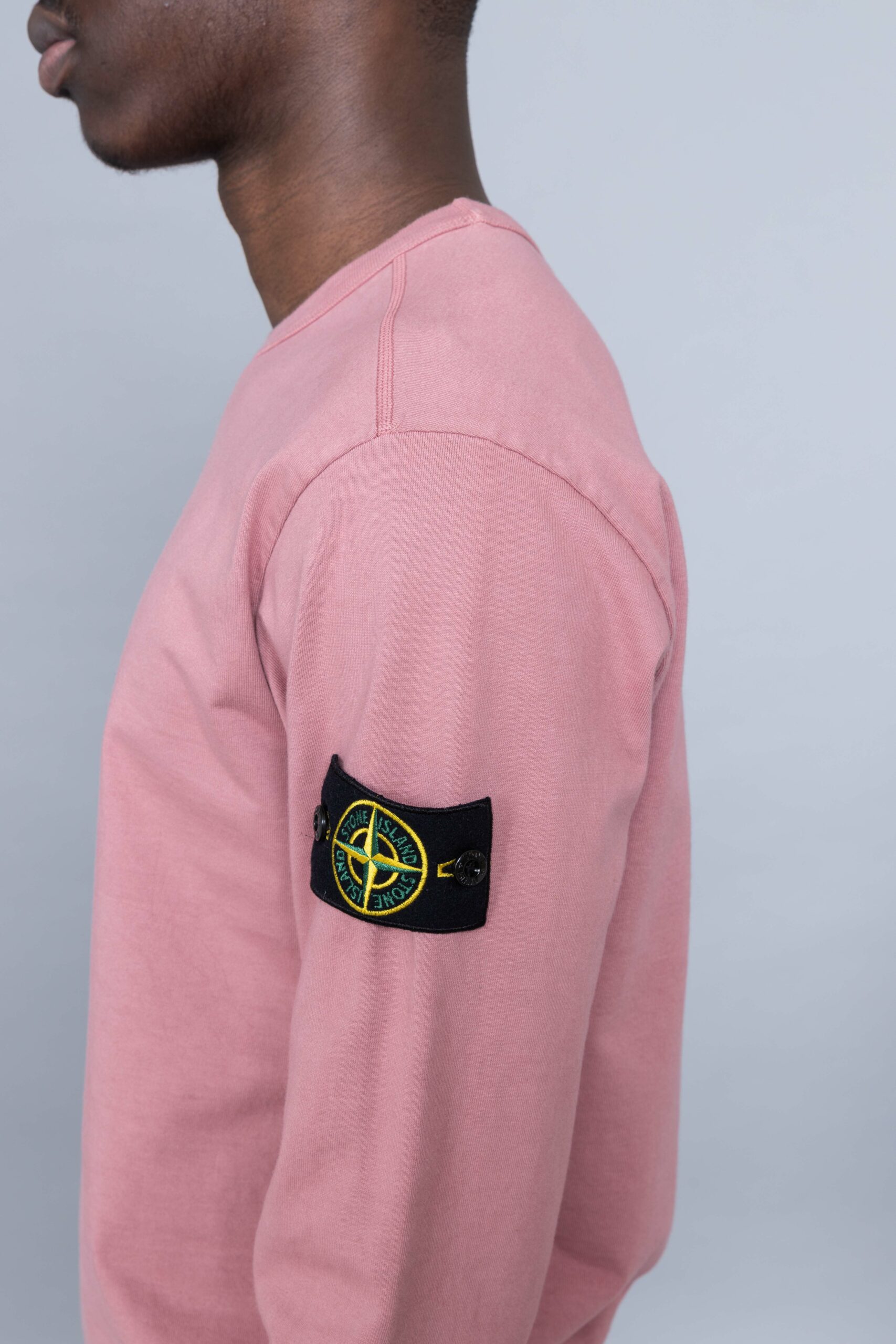 Stone island sales jumper rose quartz