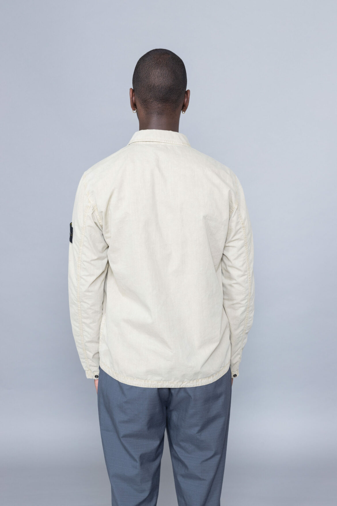 Stone island deals overshirt sand