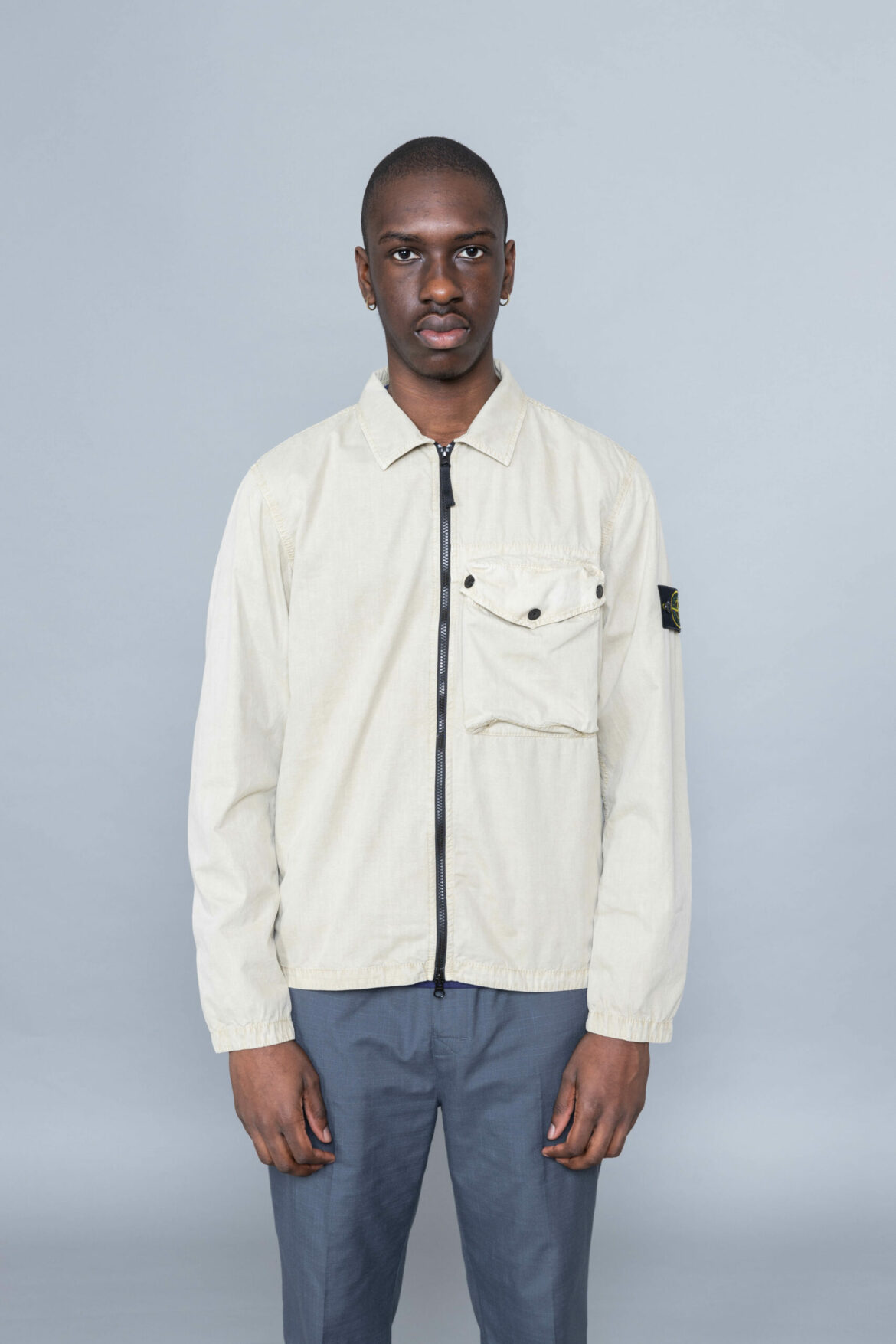 STONE  ZIP OVERSHIRT Lサイズ STONE ISLAND ZIP OVERSHIRT Lサイズ