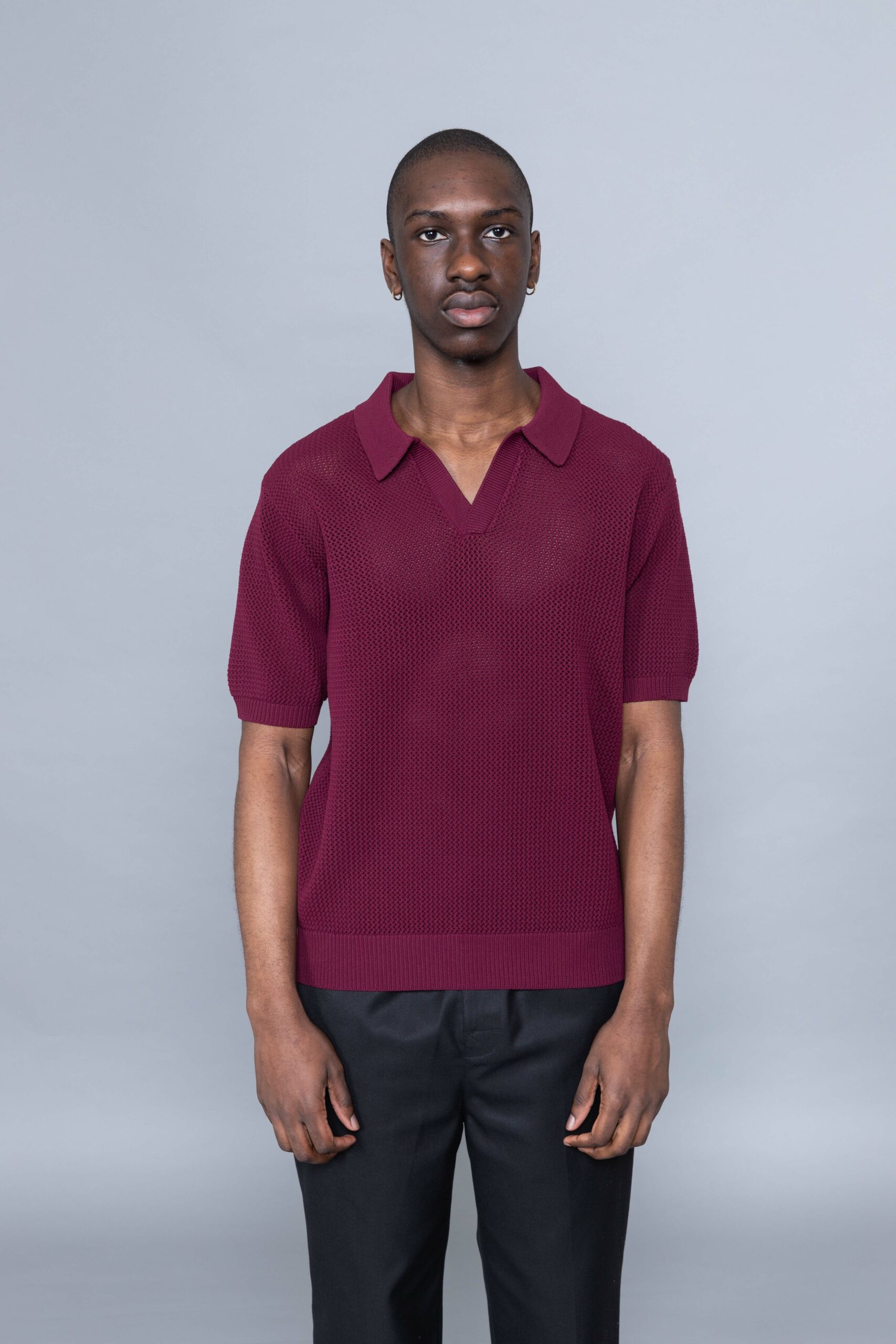 Stussy Cable Mesh SS Polo men store - Centrevillestore