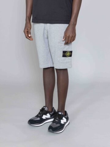 Stone Island Cargo Sweat Shorts Orange 