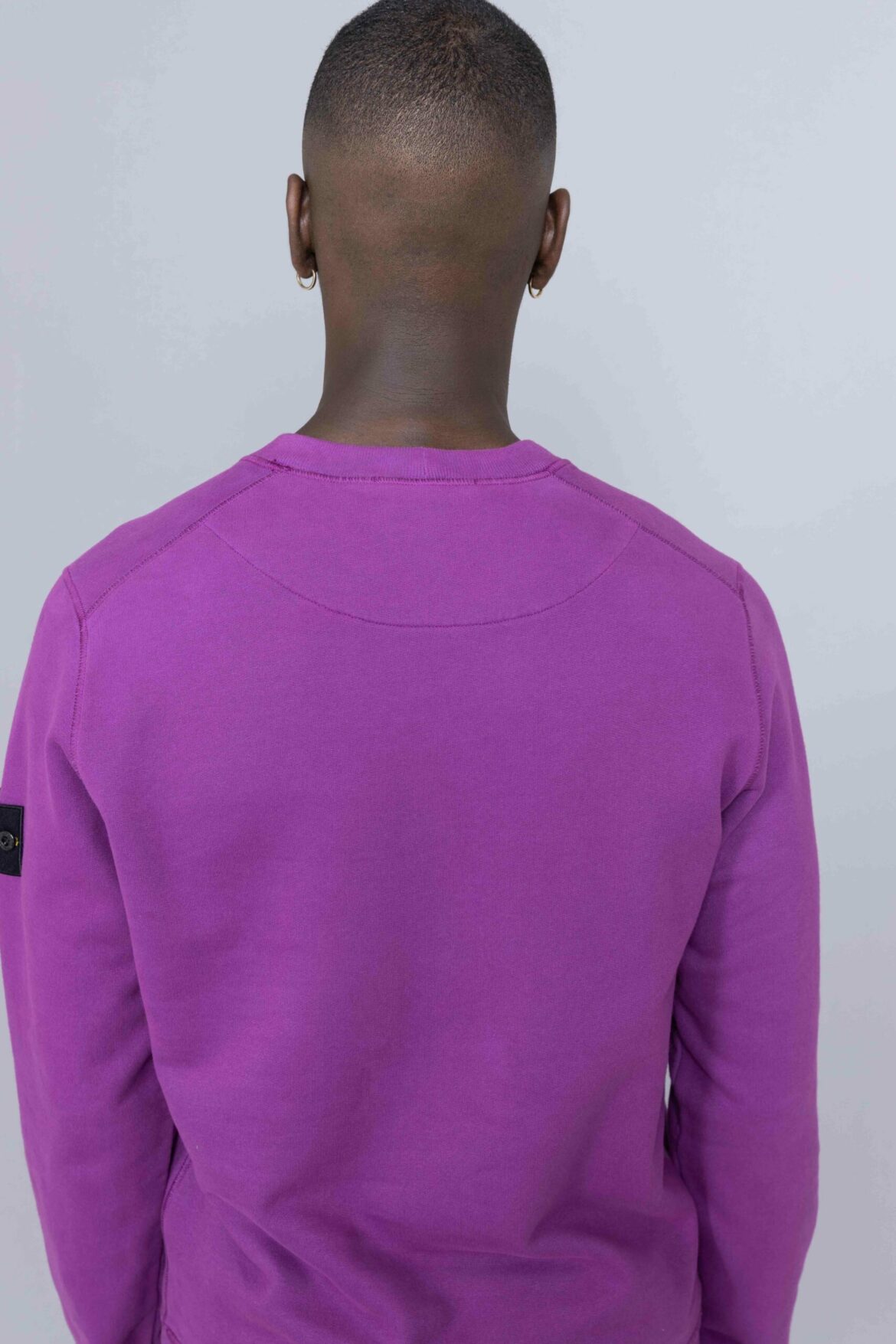 Stone Island Crewneck Sweatshirt Magenta jacket - Centrevillestore