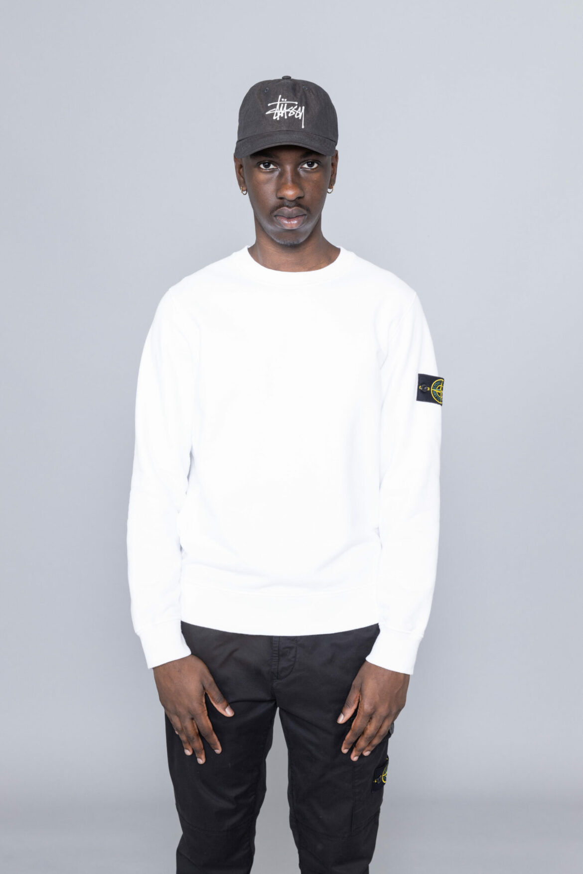 Stussy Bio Washed Big Logo Low Pro Cap hoodie - Centrevillestore