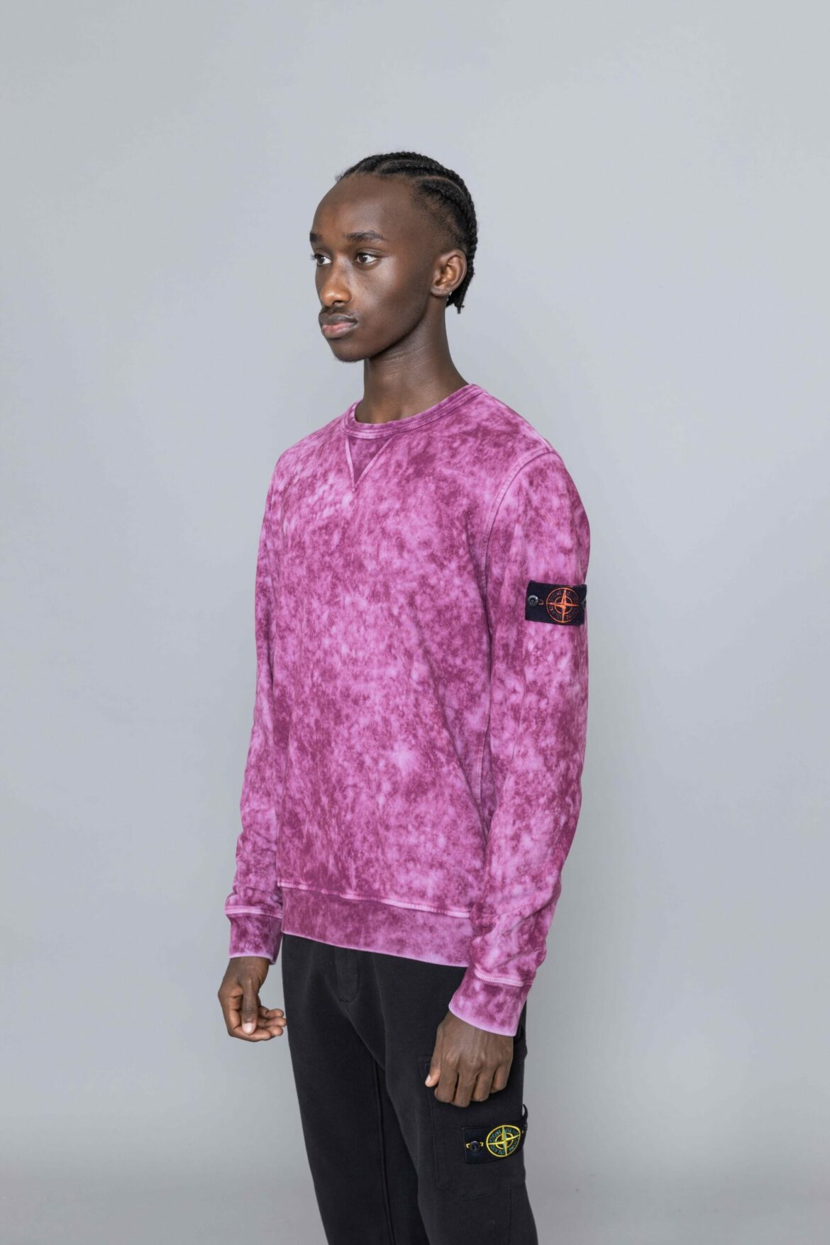 Stone Island Cotton Fleece Off Dye OVD Treatment Sweatshirt Magenta sales -  Centrevillestore