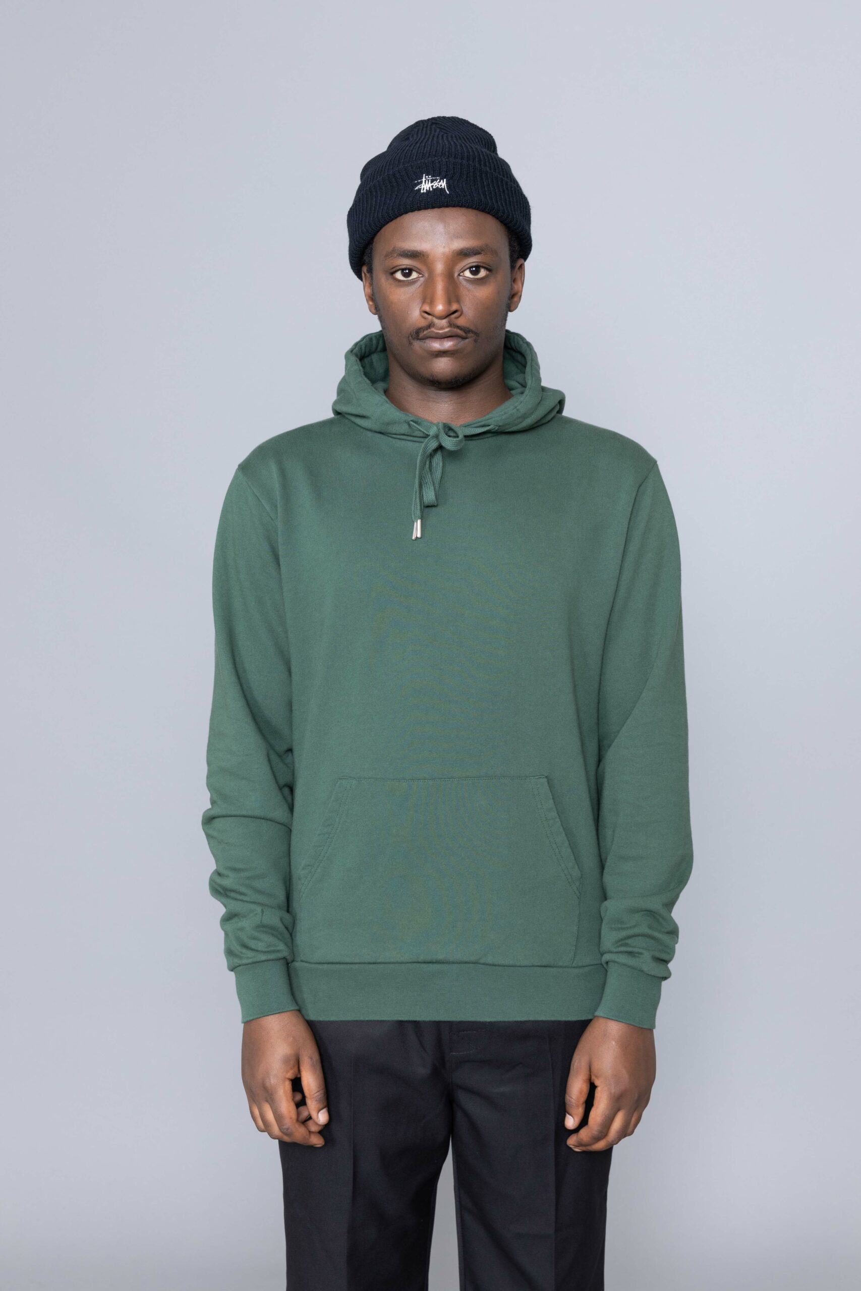 Stussy basic cuff beanie black on sale