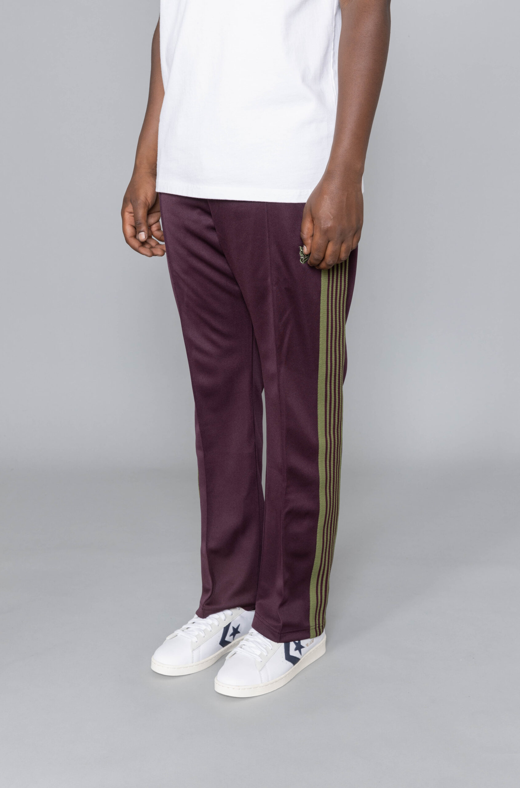 NEEDLES Track Pant MAROON バーガンディ ナロー XS