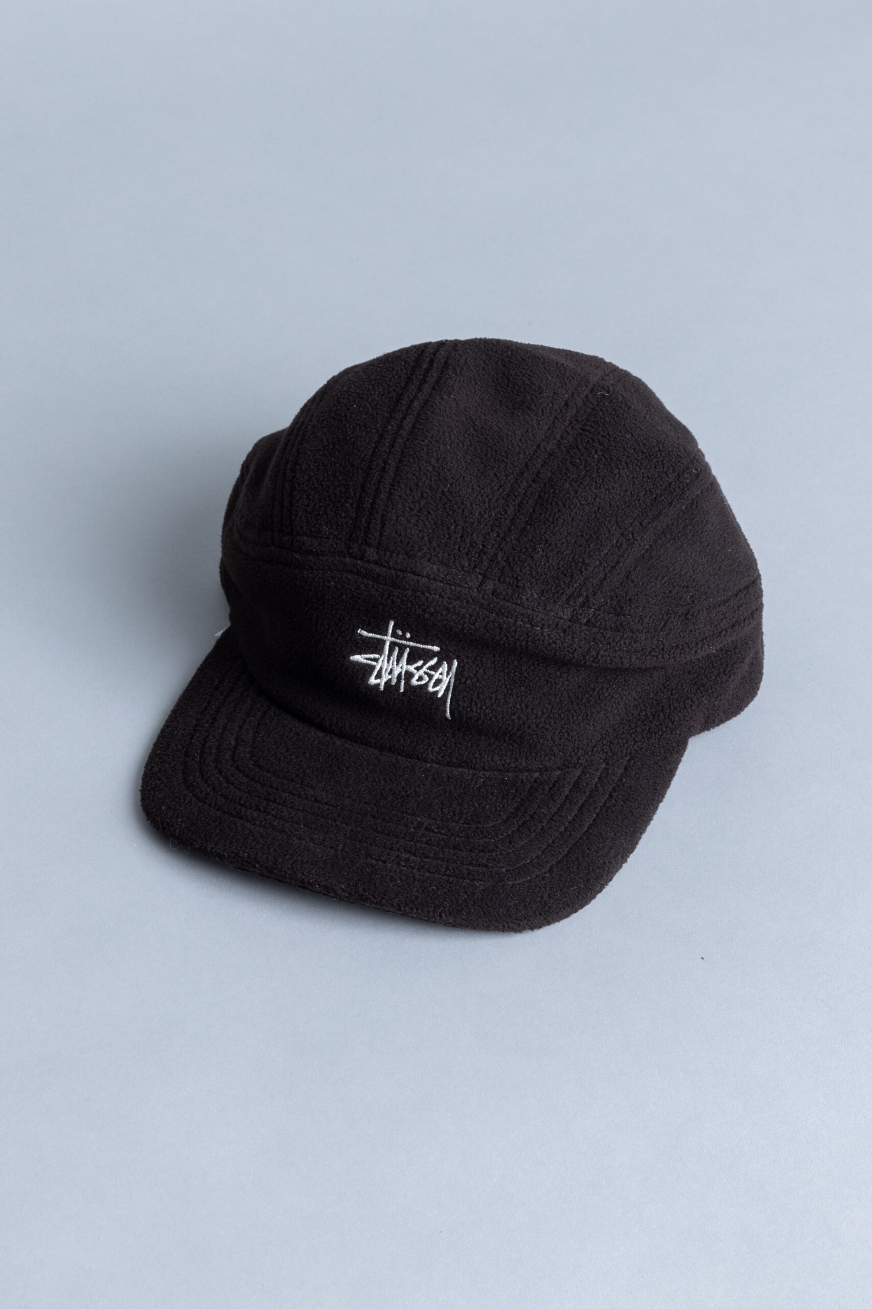 Stussy Polar Fleece Panel Runner Cap black - Centrevillestore