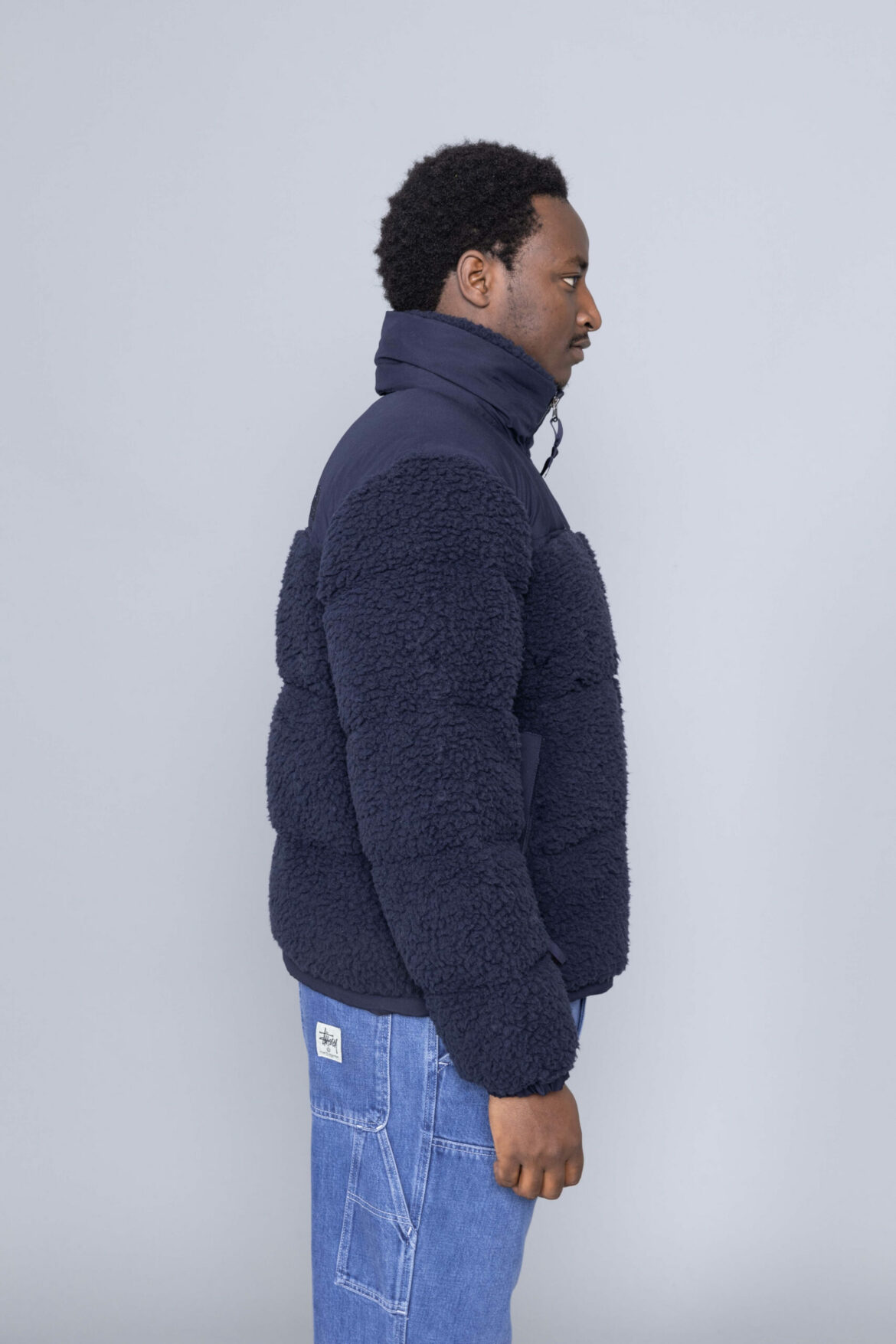 Face Sherpa Nuptse Jacket aviator navy 