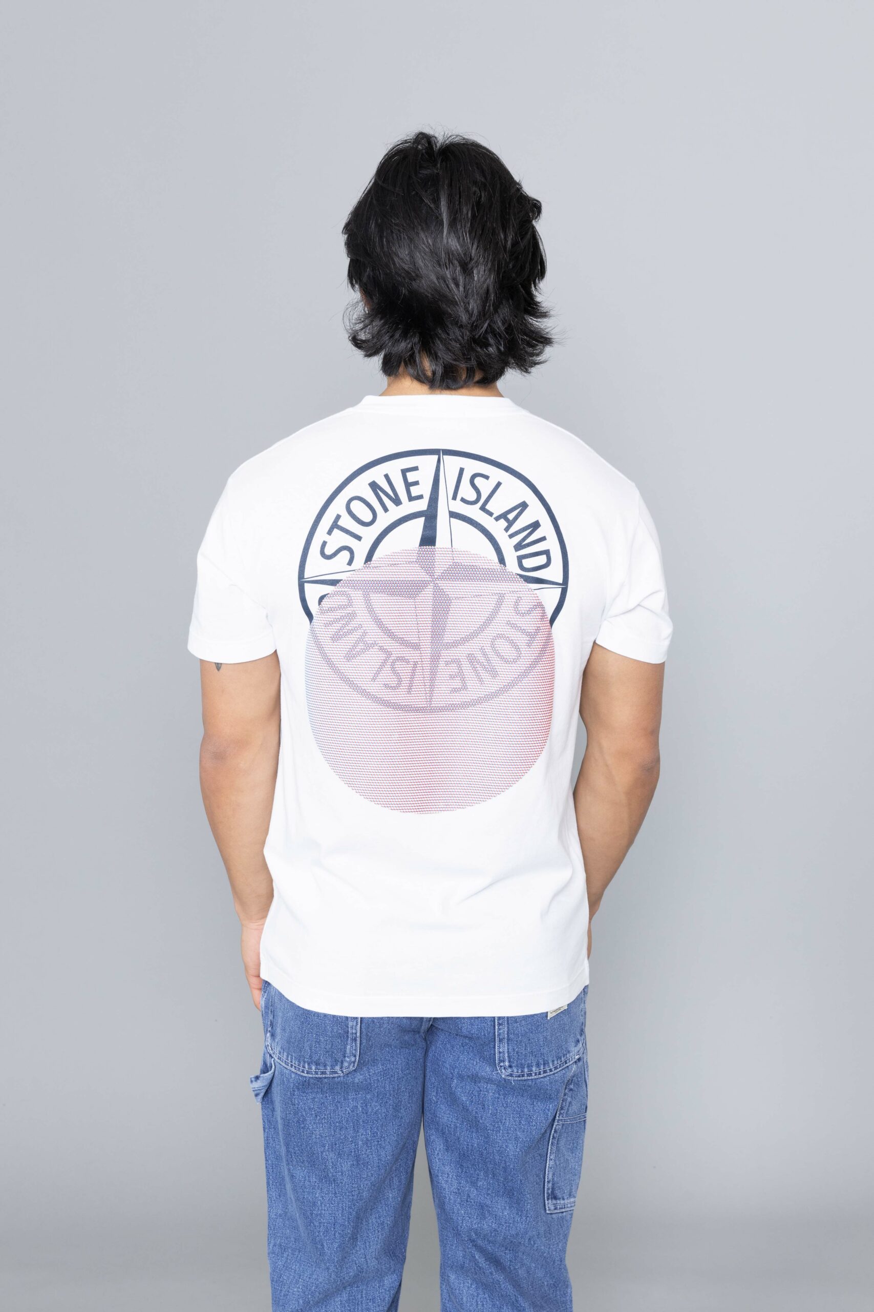 stone island t shirt big logo