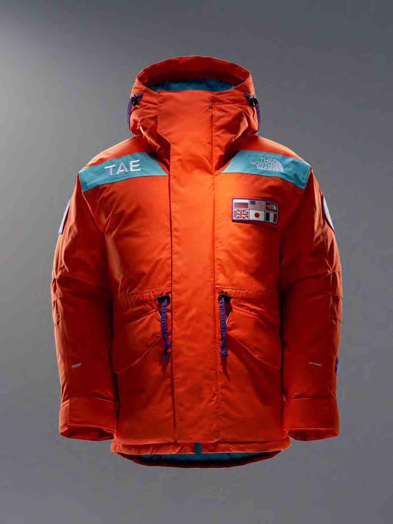 The north face Trans-Antarctic Expedition Parka Red Orange