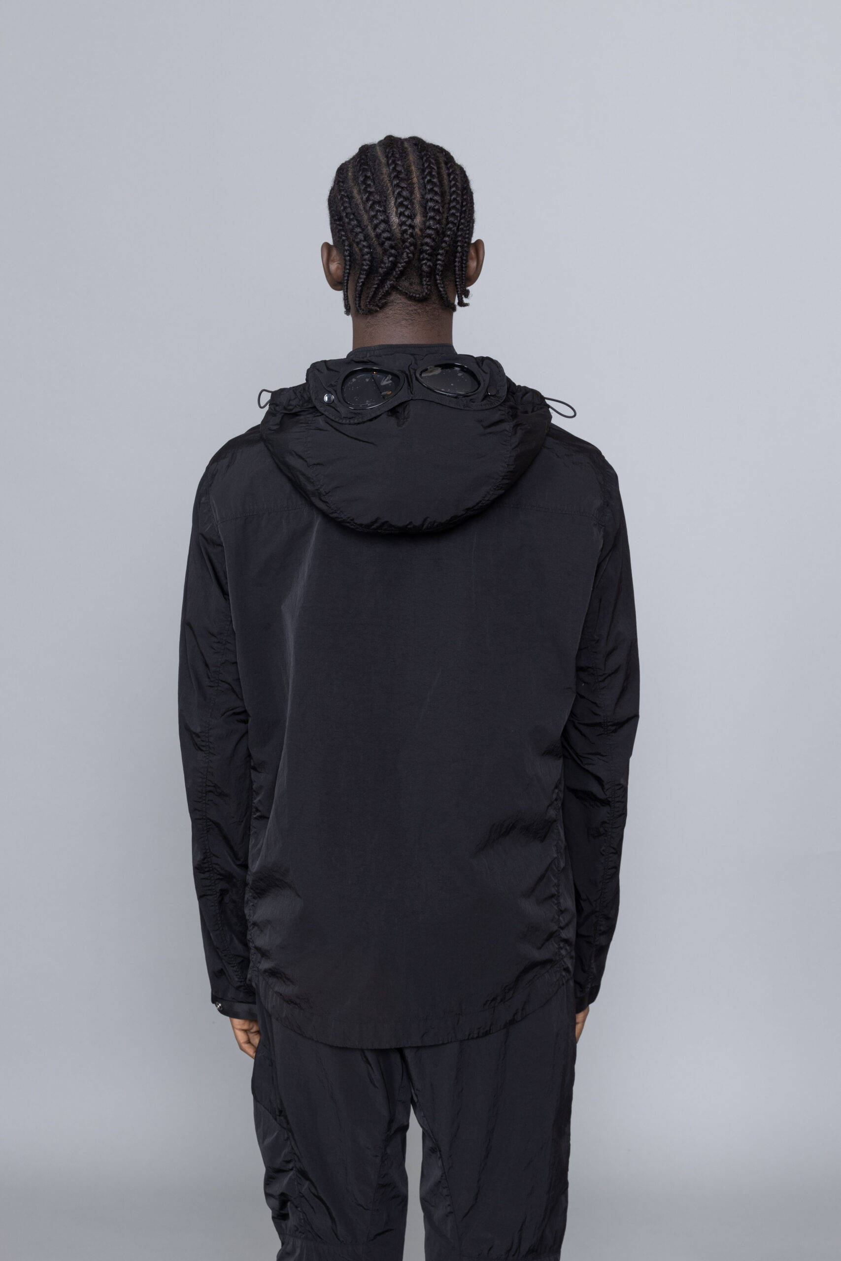 Chrome-R Detachable Goggle Overshirt Black