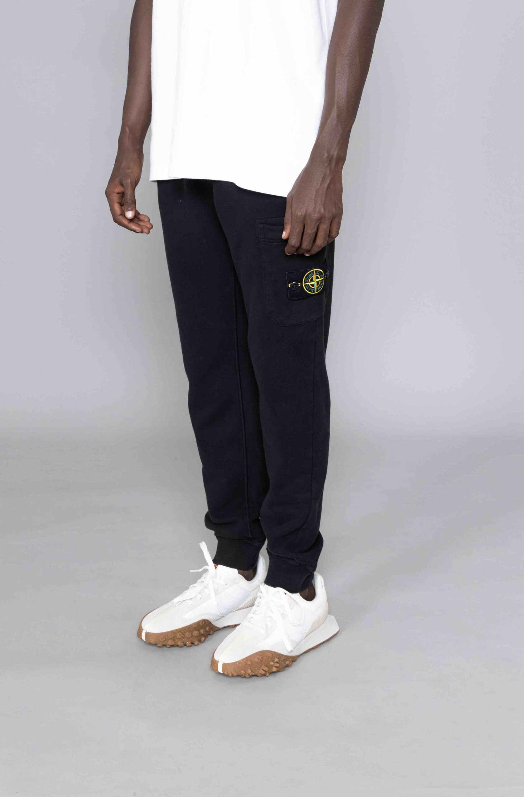 Stone Island Cargo Jogger Pants Black • Centreville Store