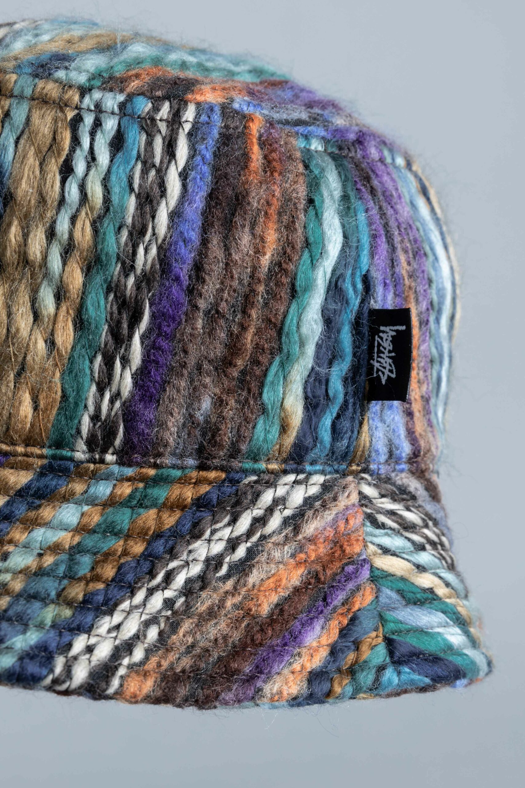 Stussy Mixed Yarn Stock Bucket Hat 