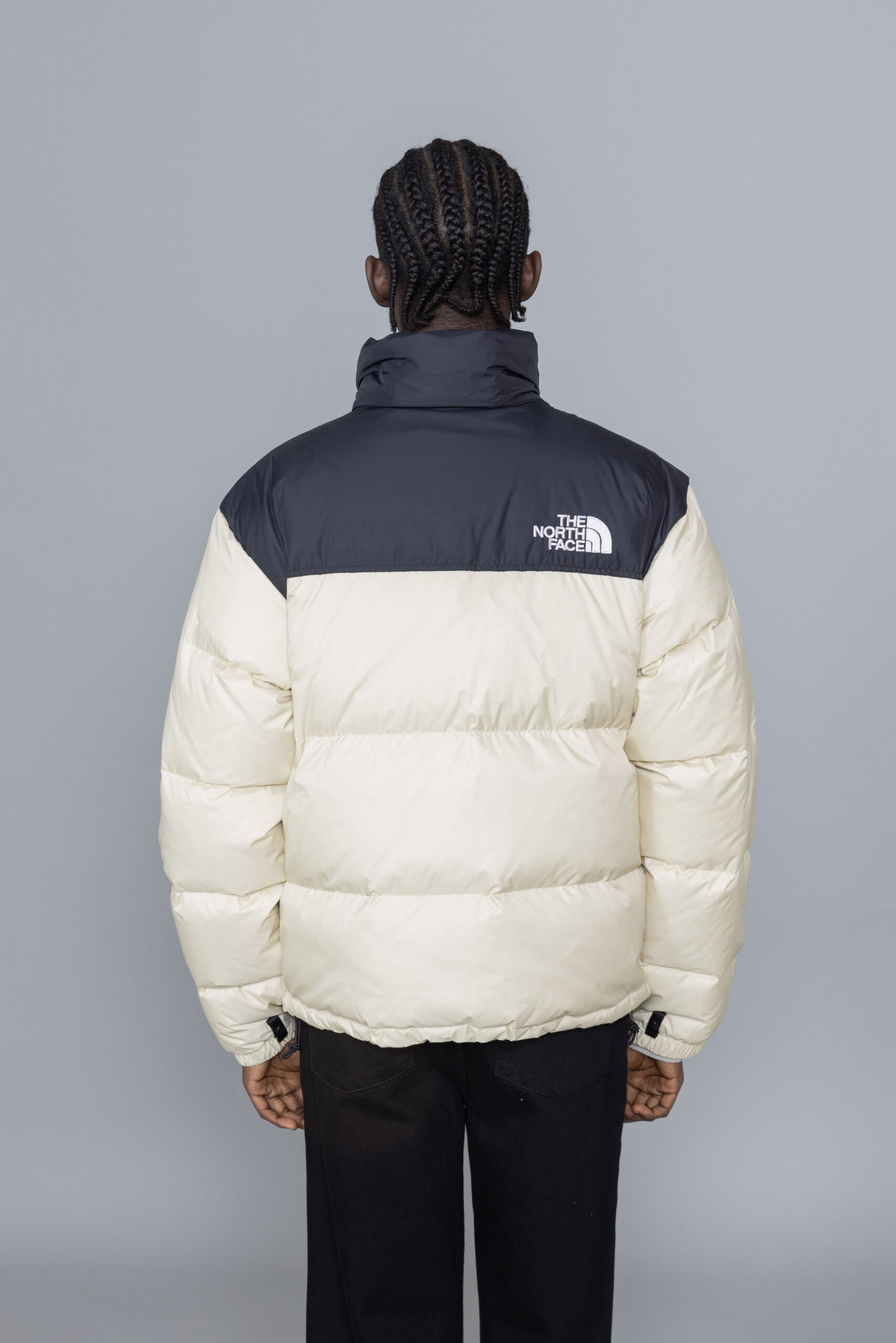 nuptse jacket beige