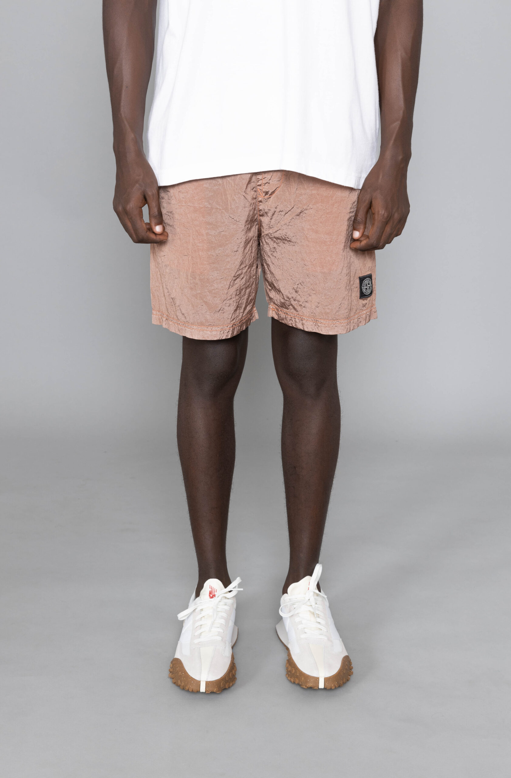 Stone Island Nylon Metal Swim Short Peach • Centreville Store