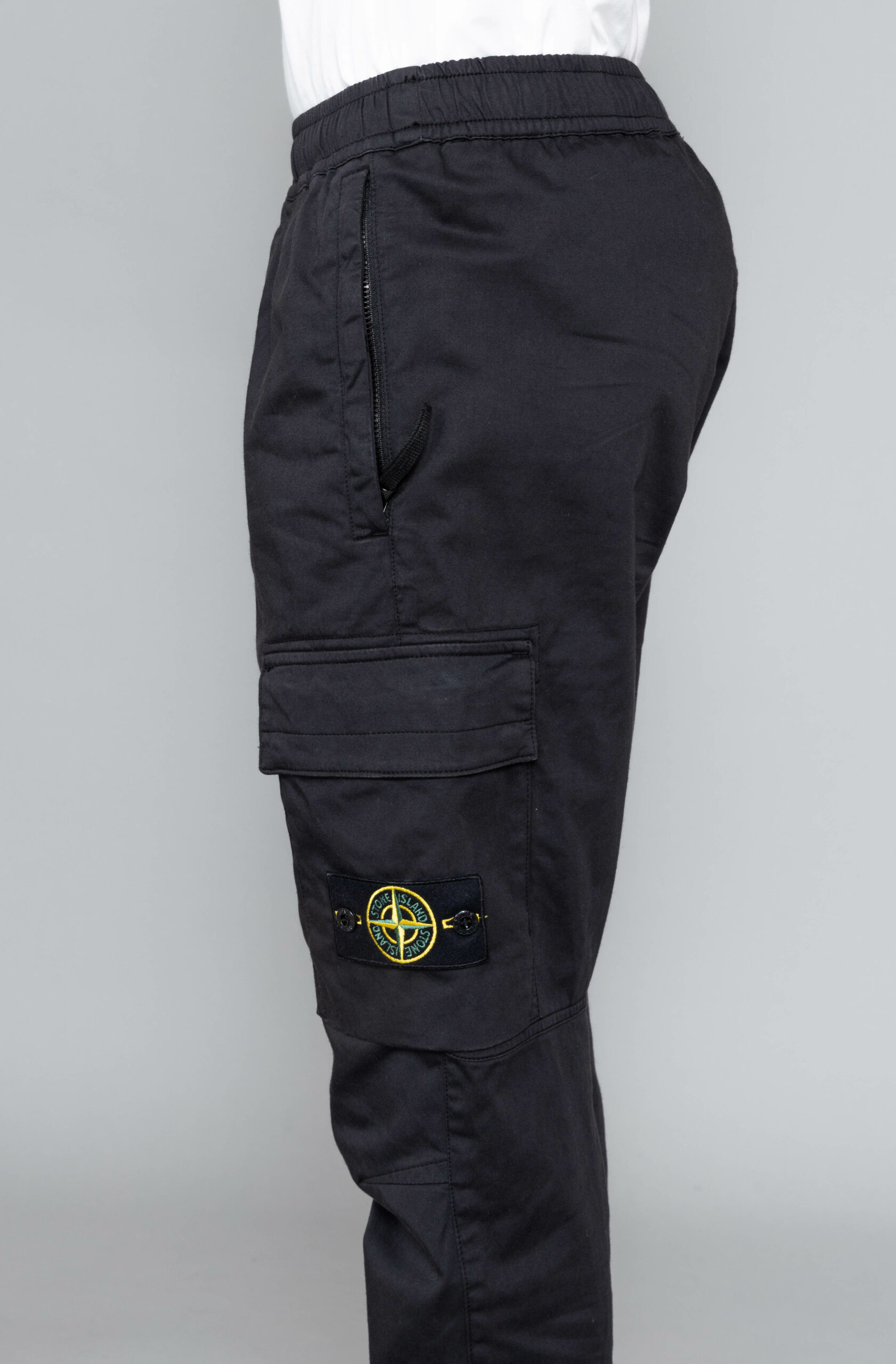 Stone Island Parachute Cargo Pants Black • Centreville Store