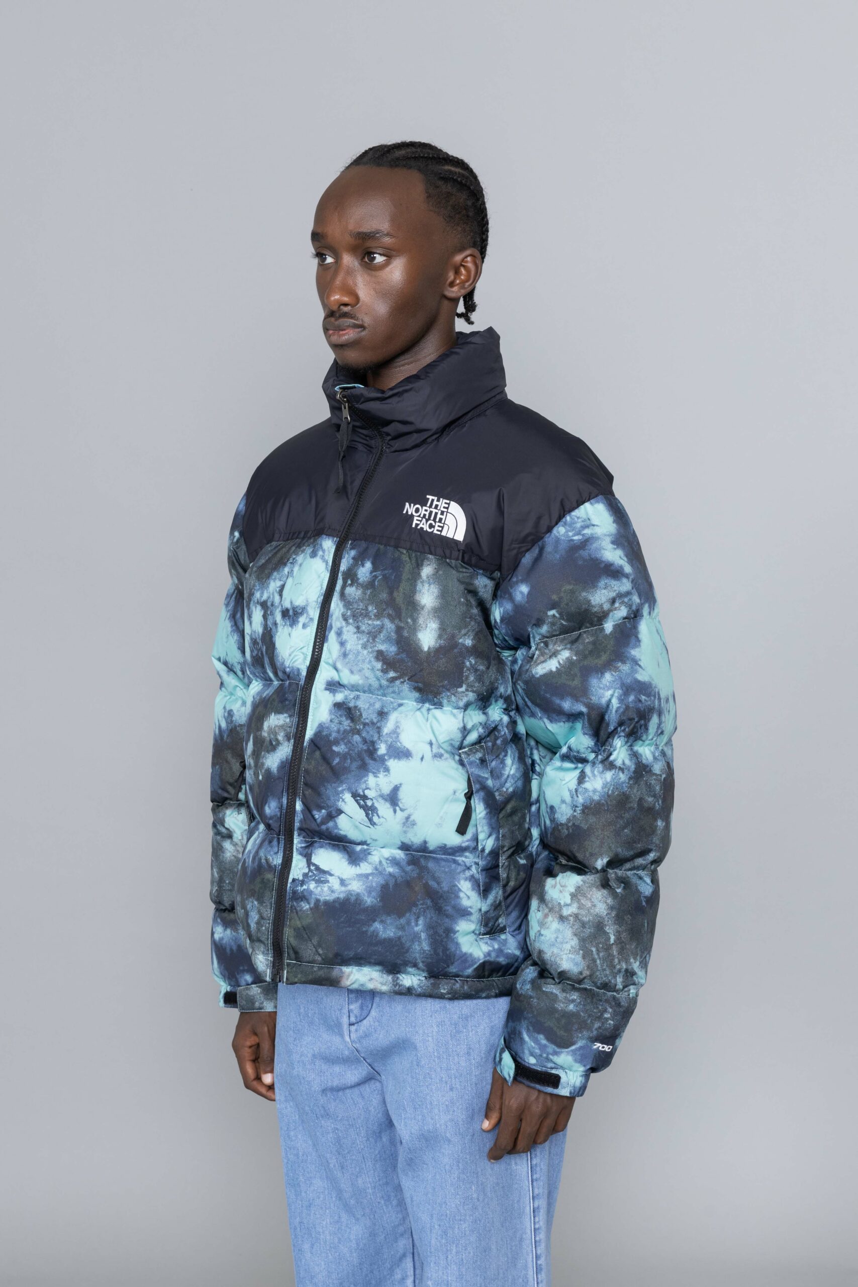 The North Face Printed 1996 Retro Nuptse Jacket Wasabi