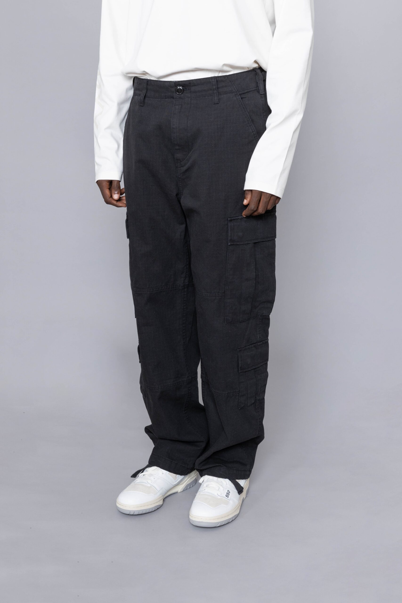 Stussy Surplus Cargo Ripstop Black • Centreville Store