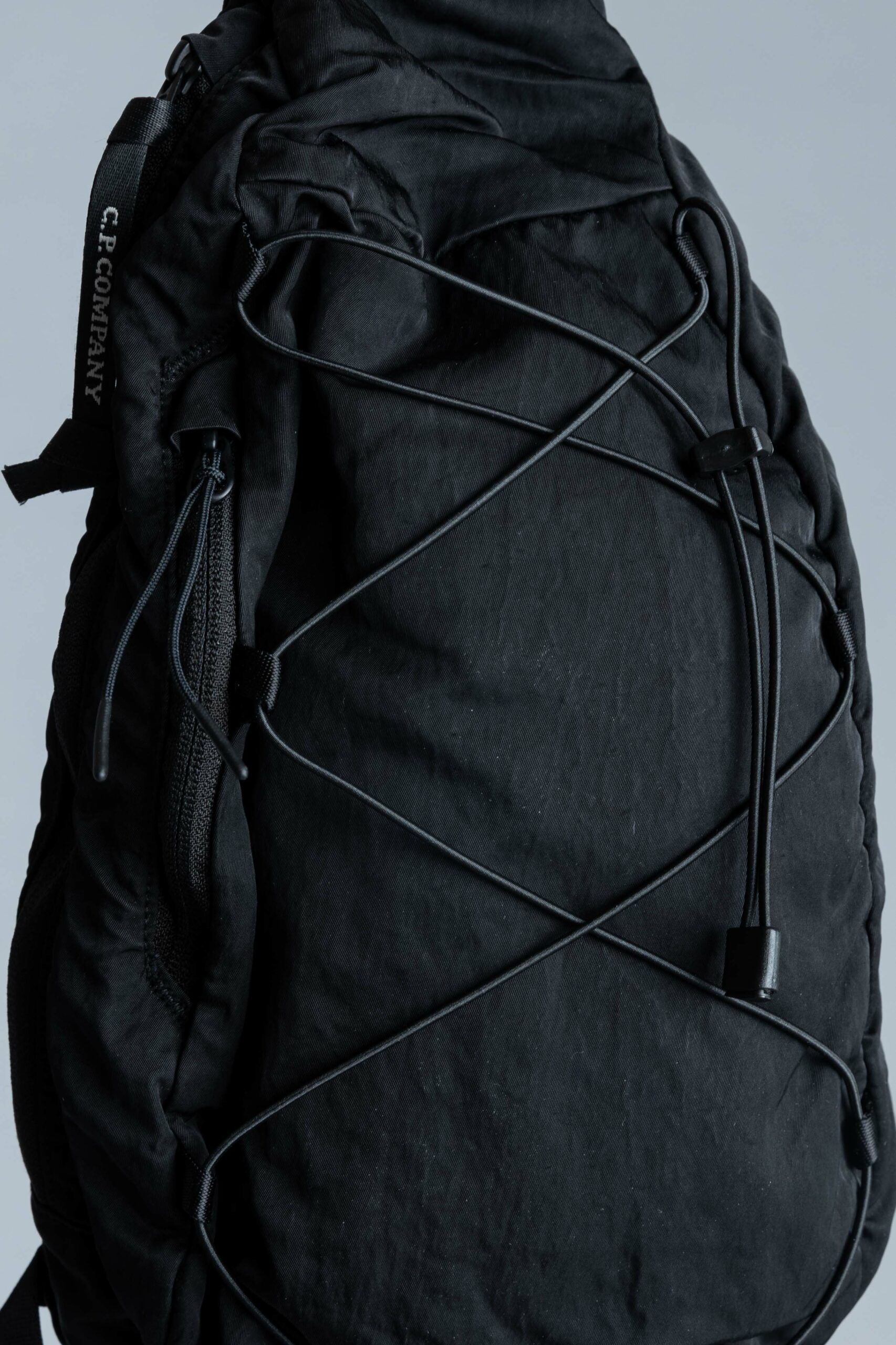 C.P. Company Nylon B Crossbody Rucksack Black bruxelles