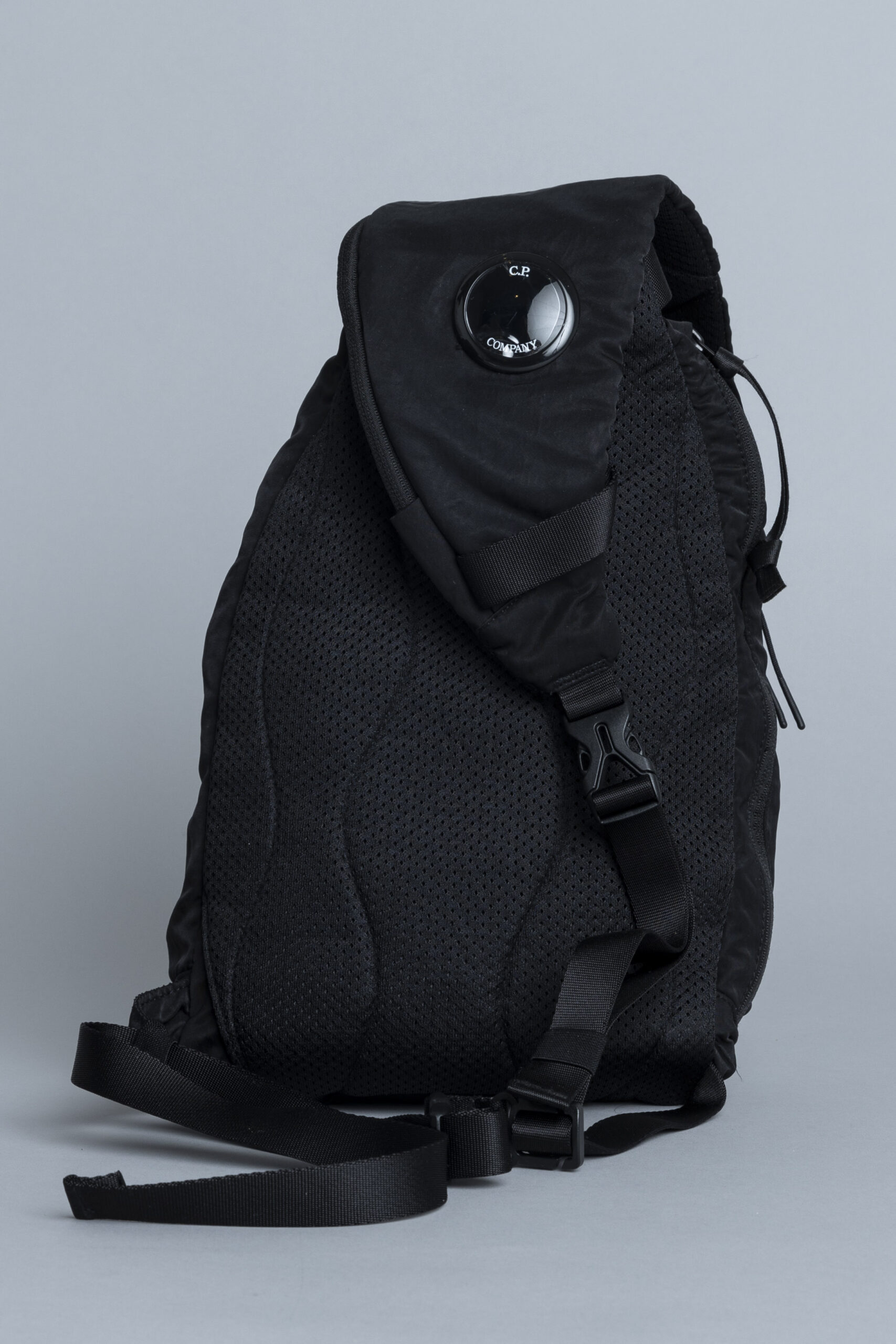 C.P. Company Nylon B Crossbody Rucksack Black