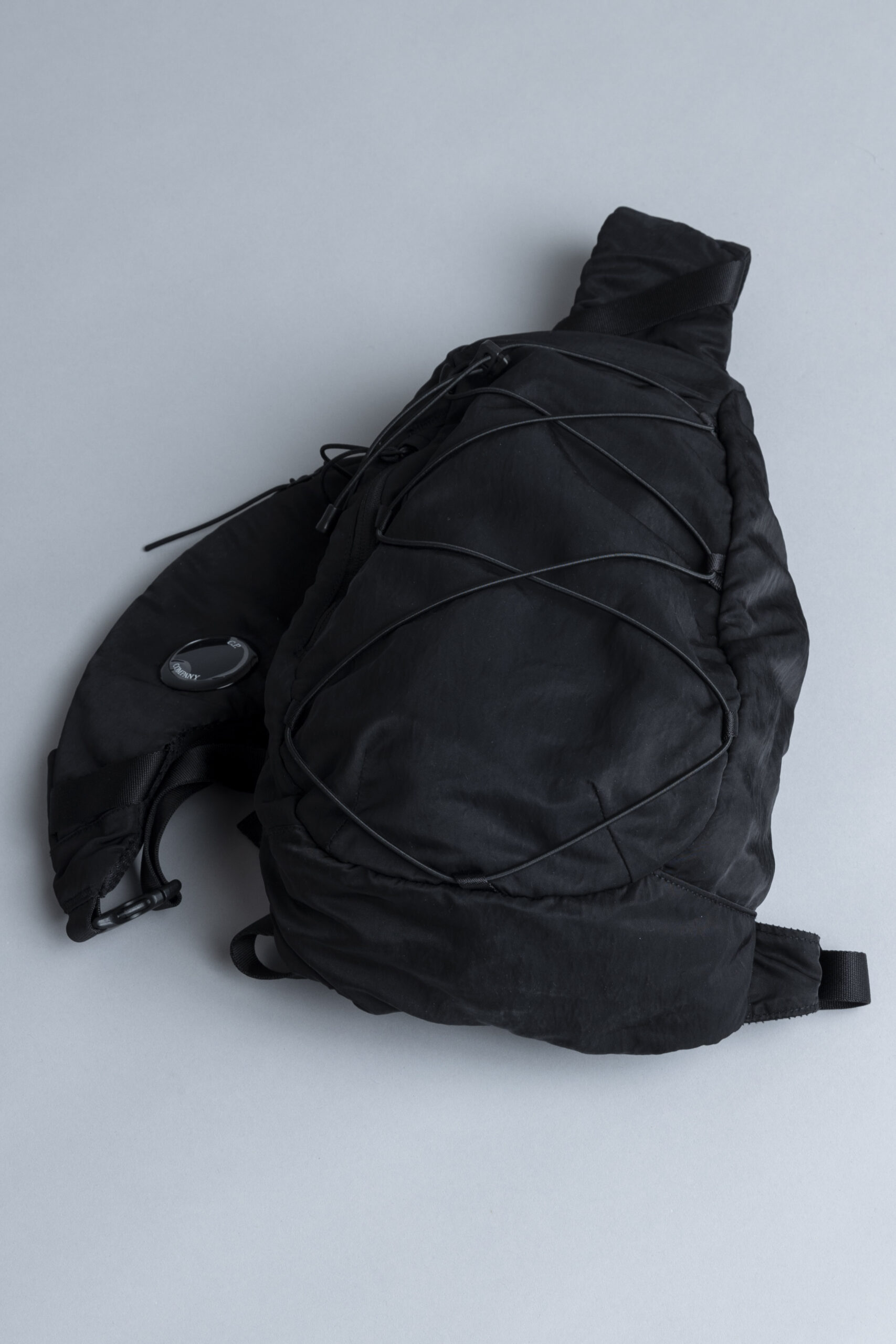 C.P. Company Nylon B Crossbody Rucksack Black brussels
